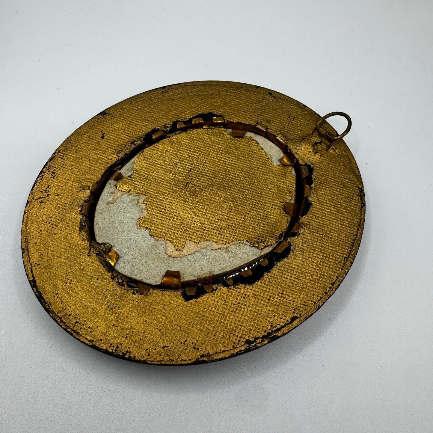 Reliquaire ancien Napoleon III - ex voto - Coeur Sacré de Marie