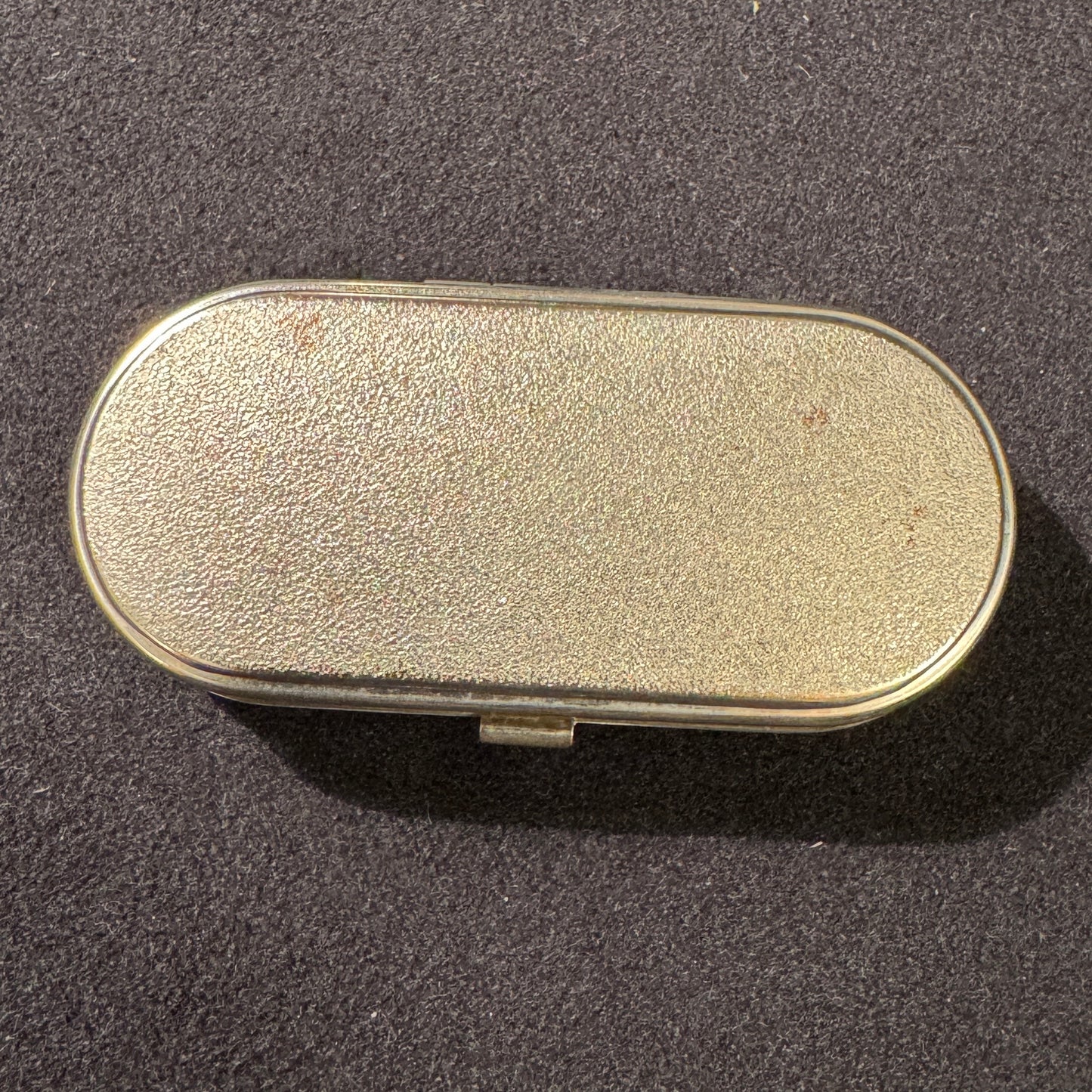 Petite boîte pilulier vintage - « souvenir de l’assemblée nationale »