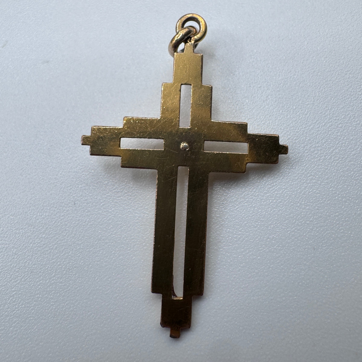 Croix Ancienne - plaqué or MURAT