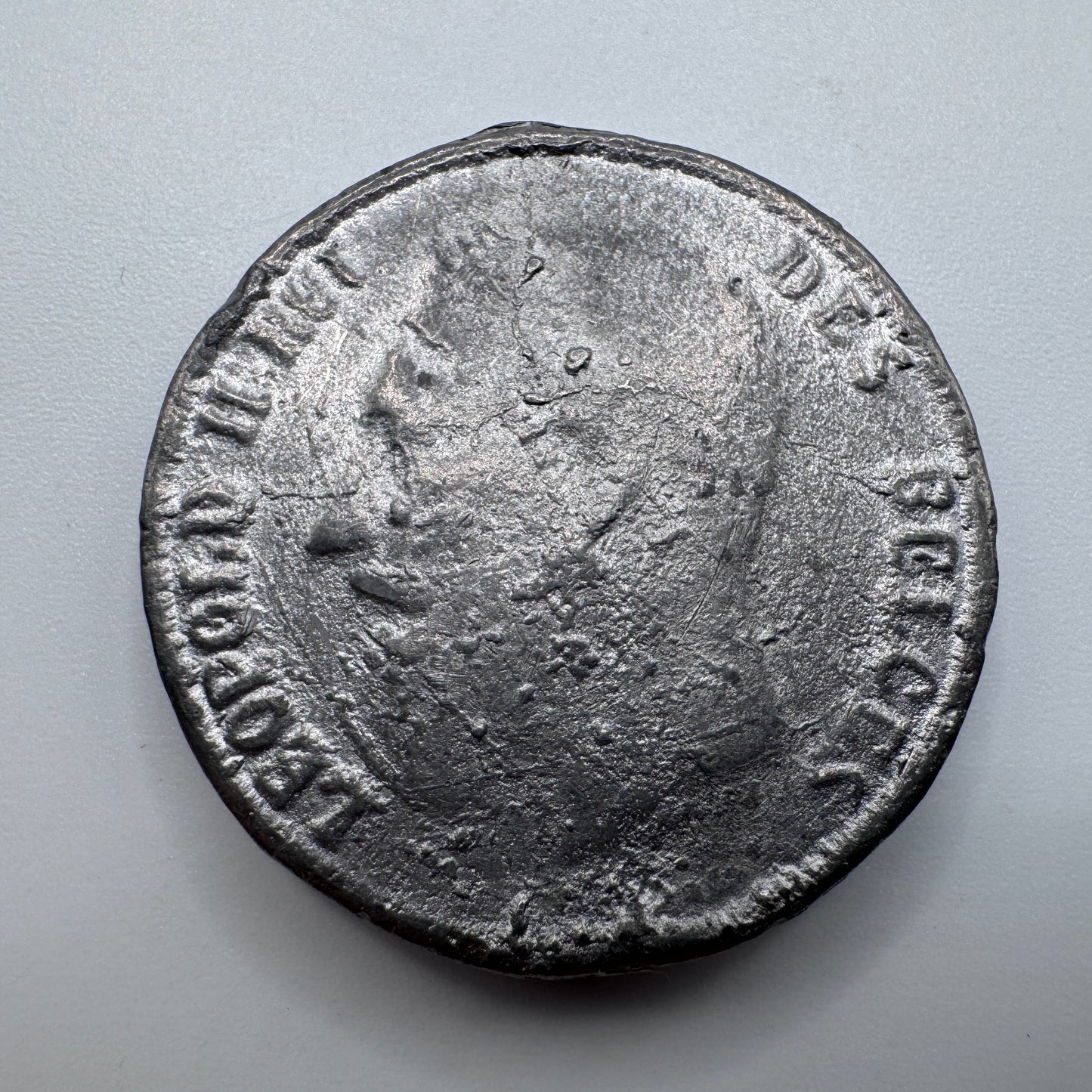 Jeton ancien maison close - fausse monnaie Léopold II