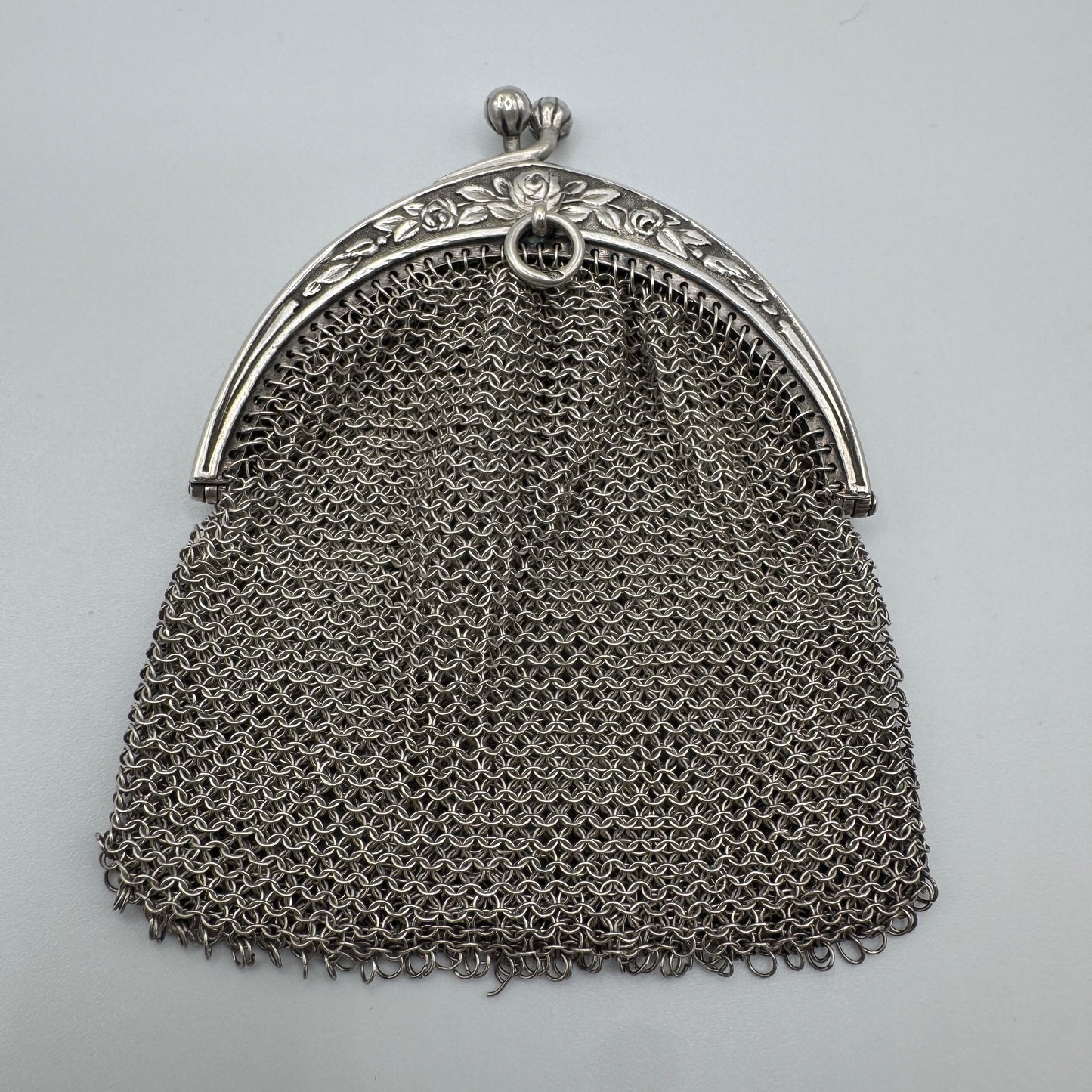 Bourse porte Louis Ancienne ART DECO en argent