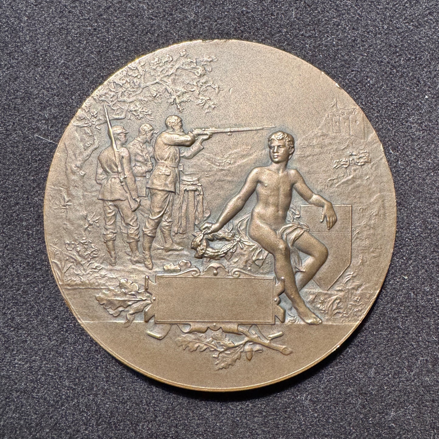 Médaille ancienne « Marianne casquée » - par Henri Dubois