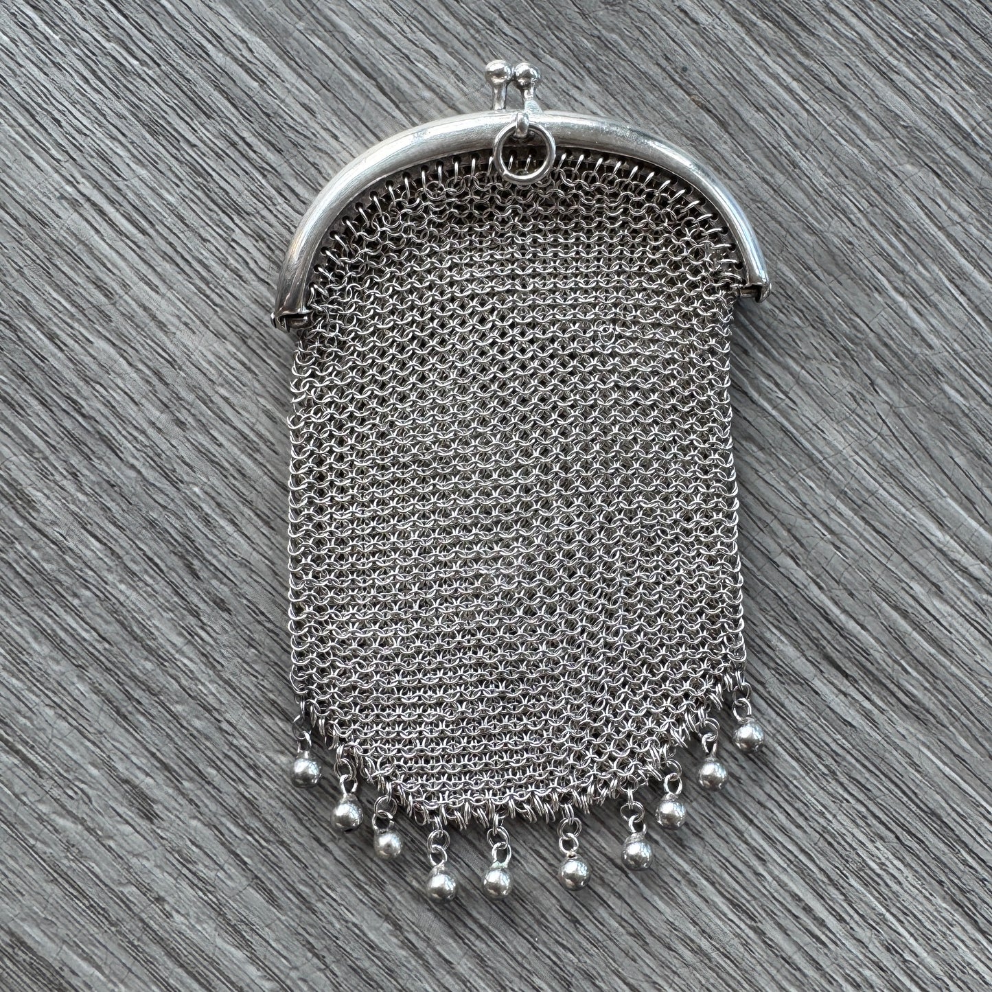 Bourse porte Louis Ancienne Art en argent