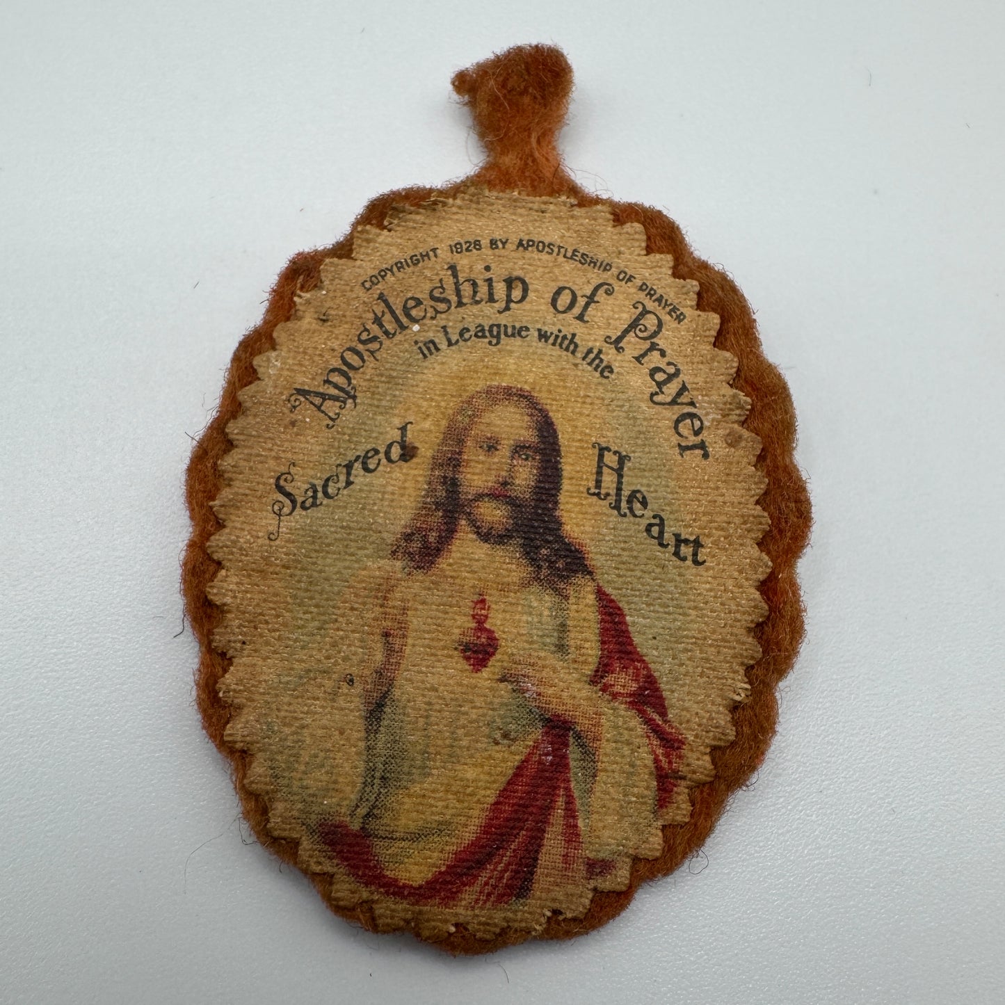 Reliquaire ancien - Apostolat de la prière, Coeur-Sacré de Jesus