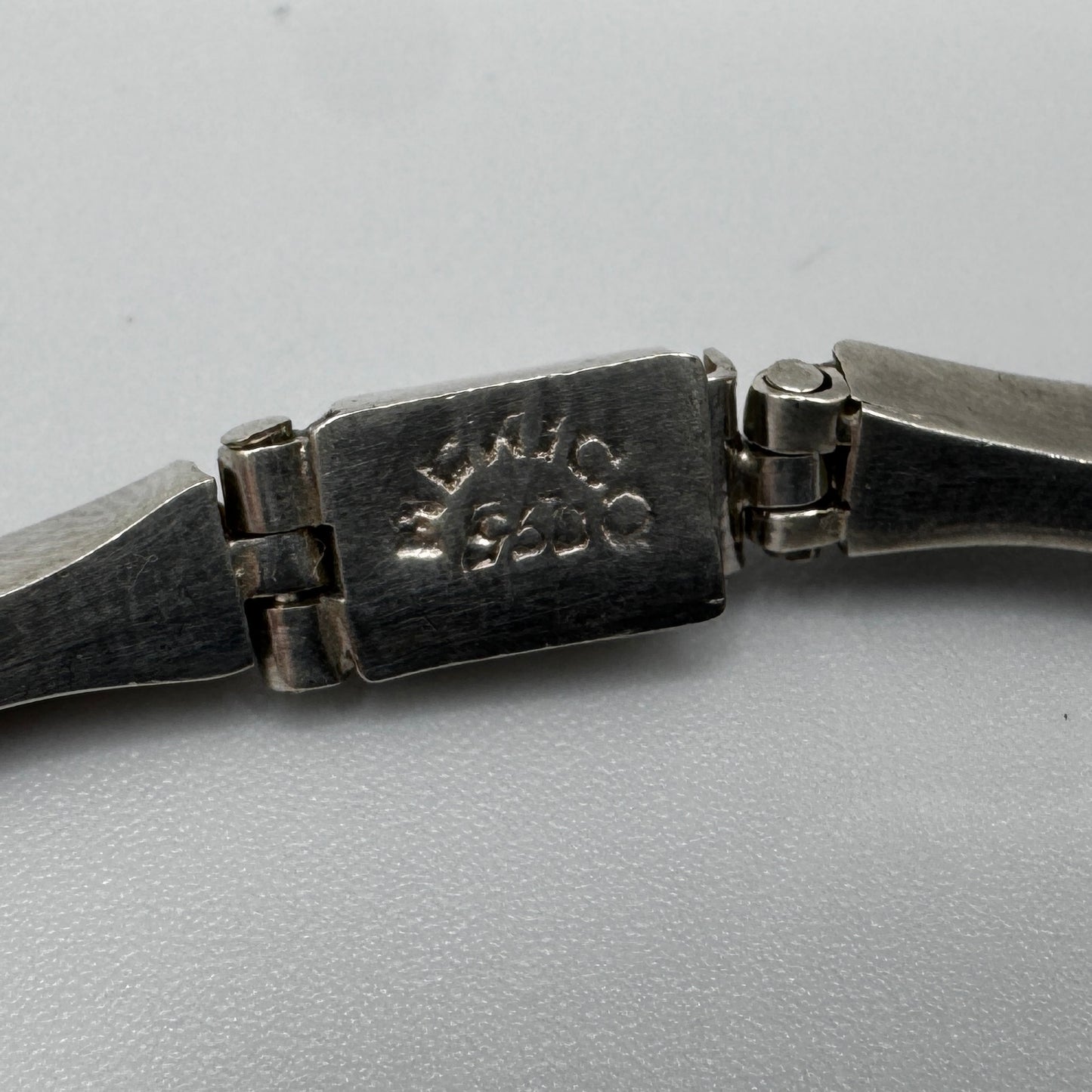 Superbe Collier Vintage - argent massif et œil de tigre