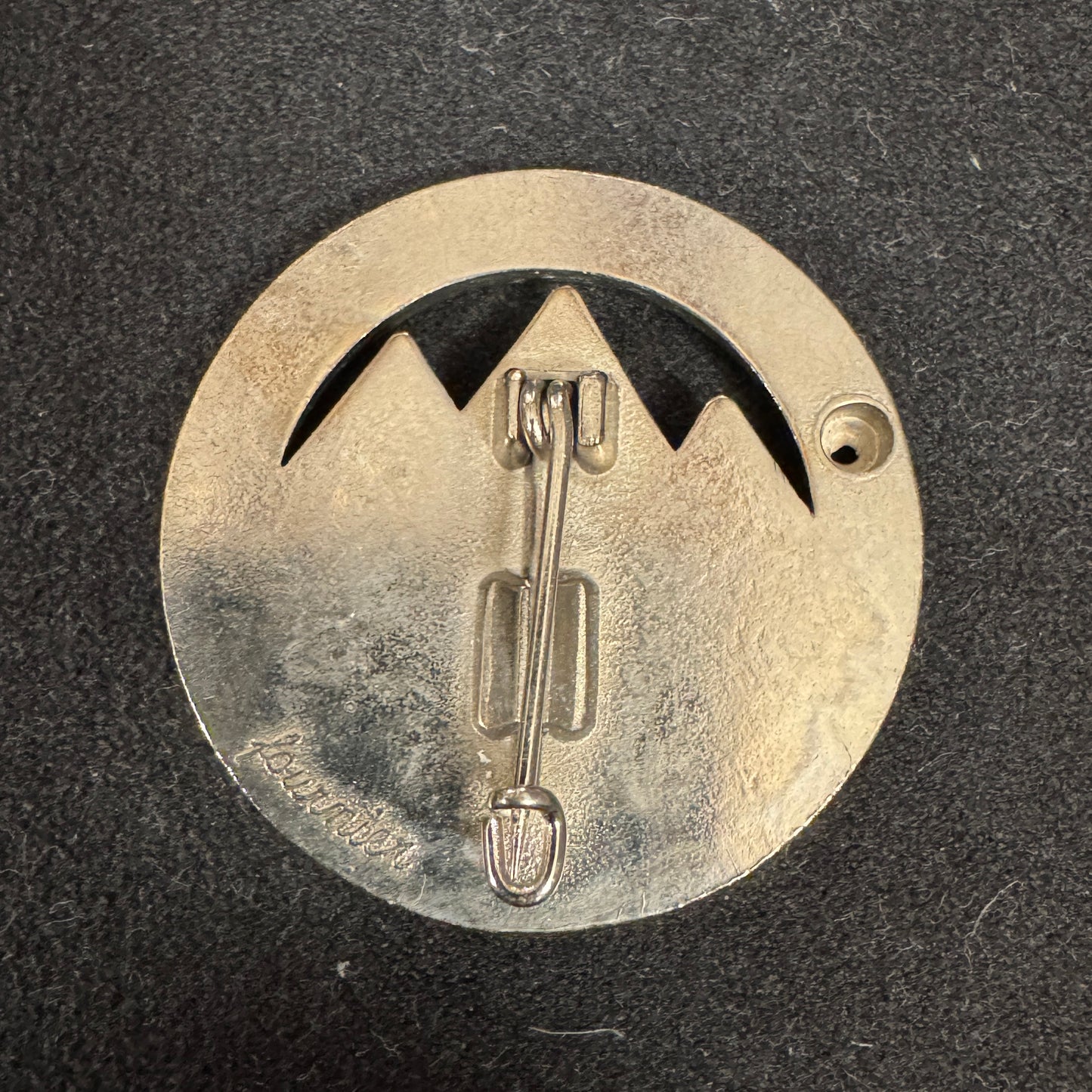 Insigne de ski émaillé - CRISTAL FFES