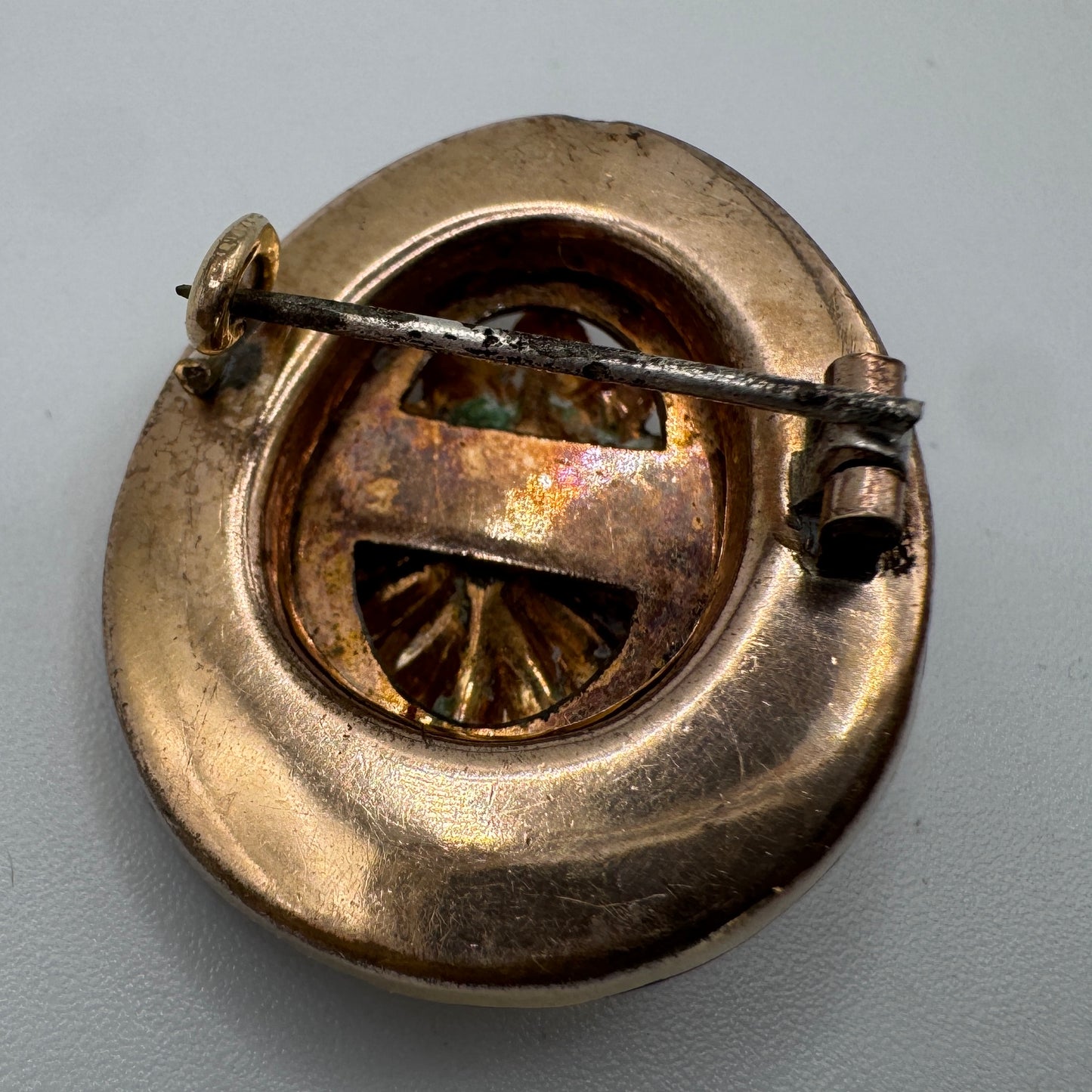 Broche ancienne vers 1900 - plaqué or
