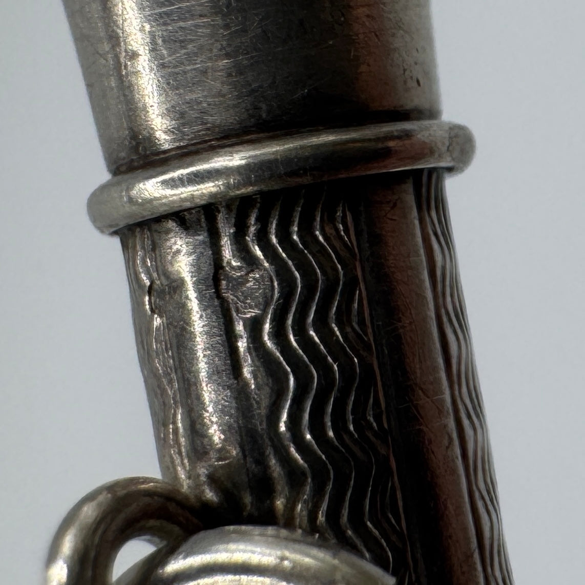 Petit Porte mine ancien - argent massif