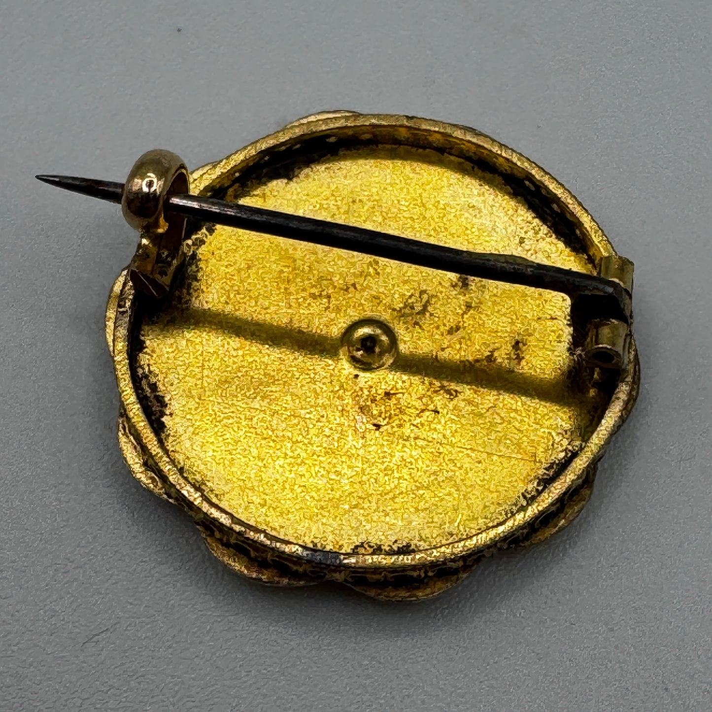 Broche ancienne vers 1900 - plaqué or