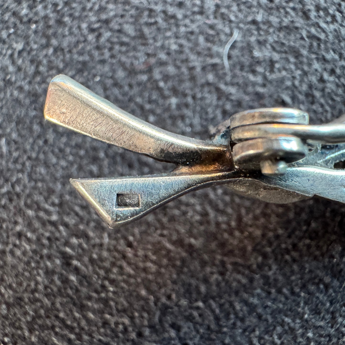 Broche ancienne en argent et marcassites