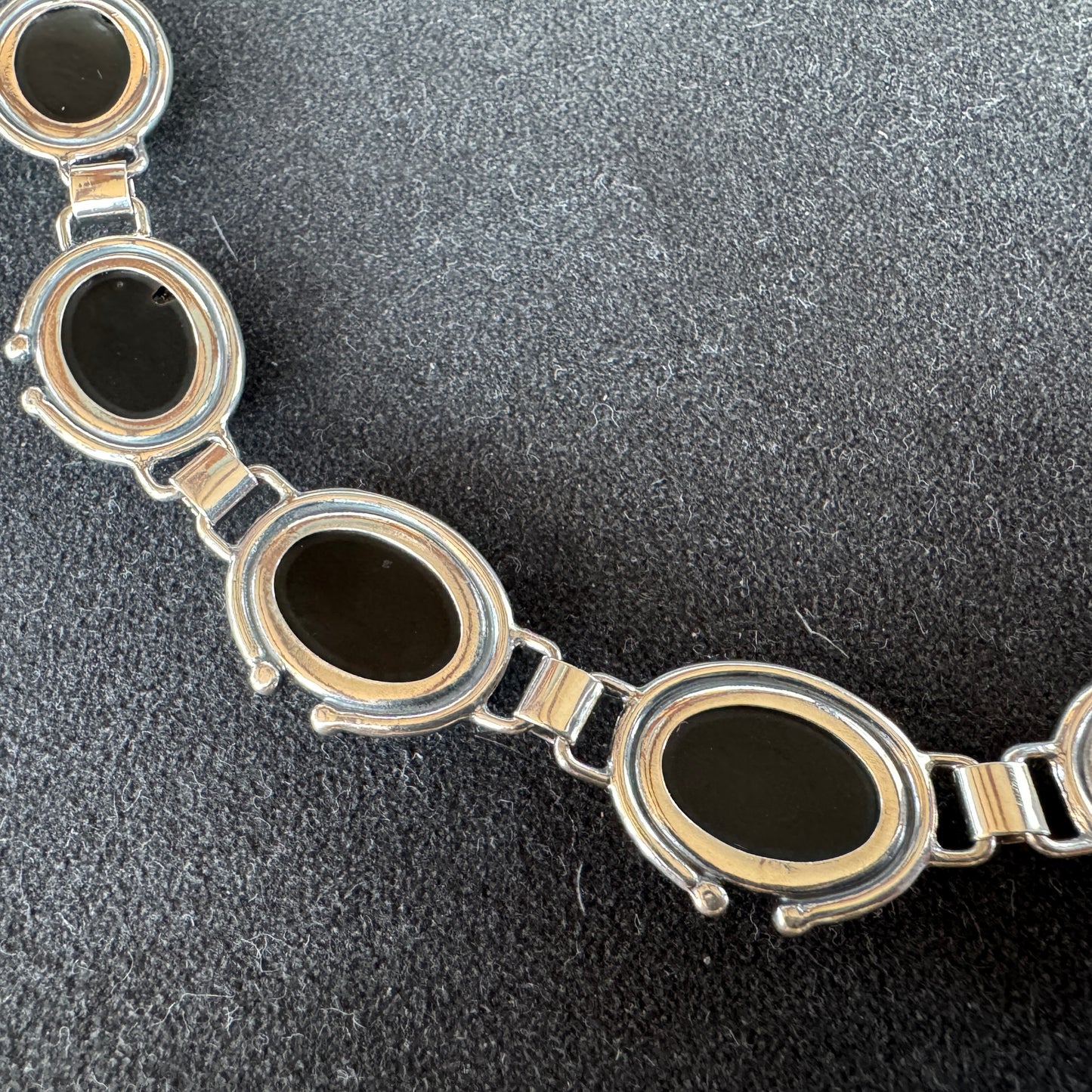 Collier en argent 925 et ambre