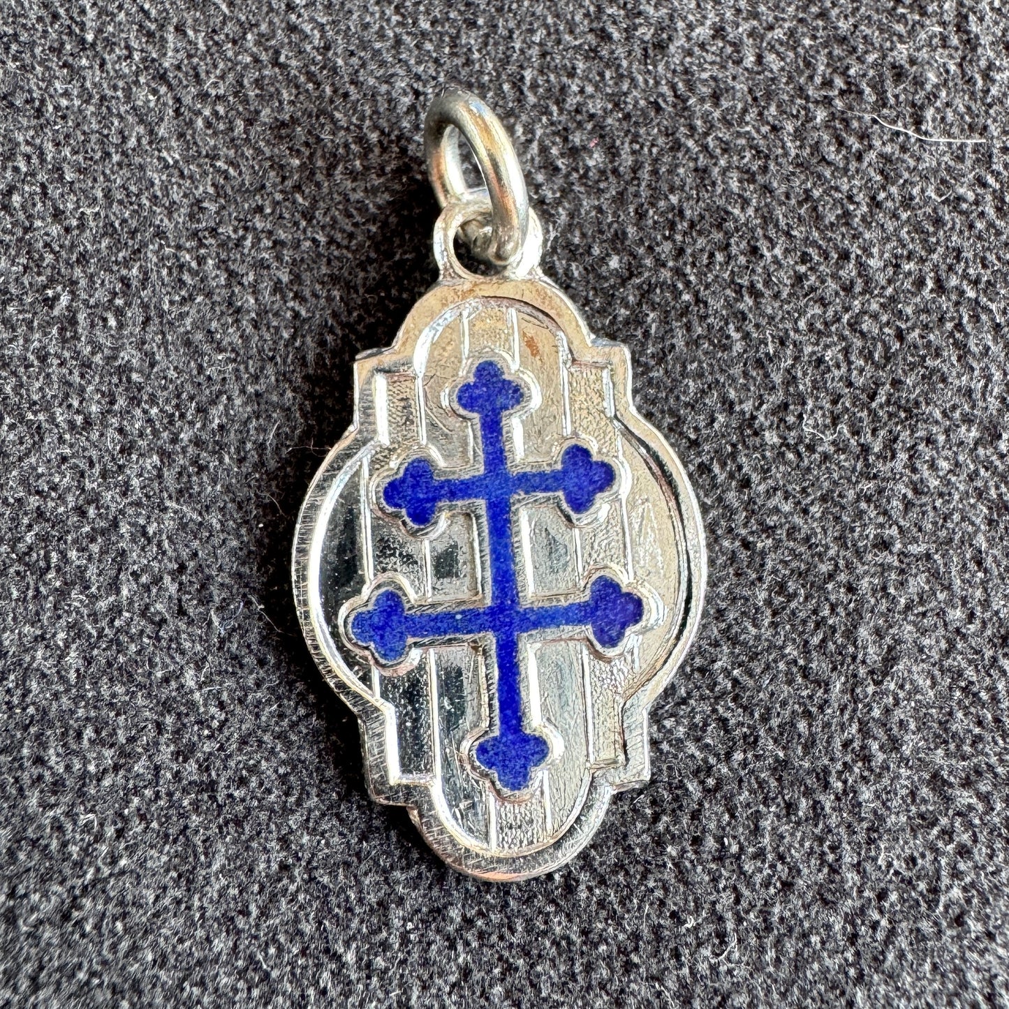 Pendentif ancien de la libération 1945 - « croix de Lorraine - WW2 »