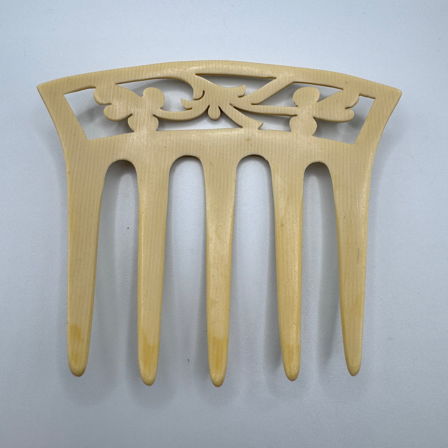 Peigne à cheveux art deco - celluloïd