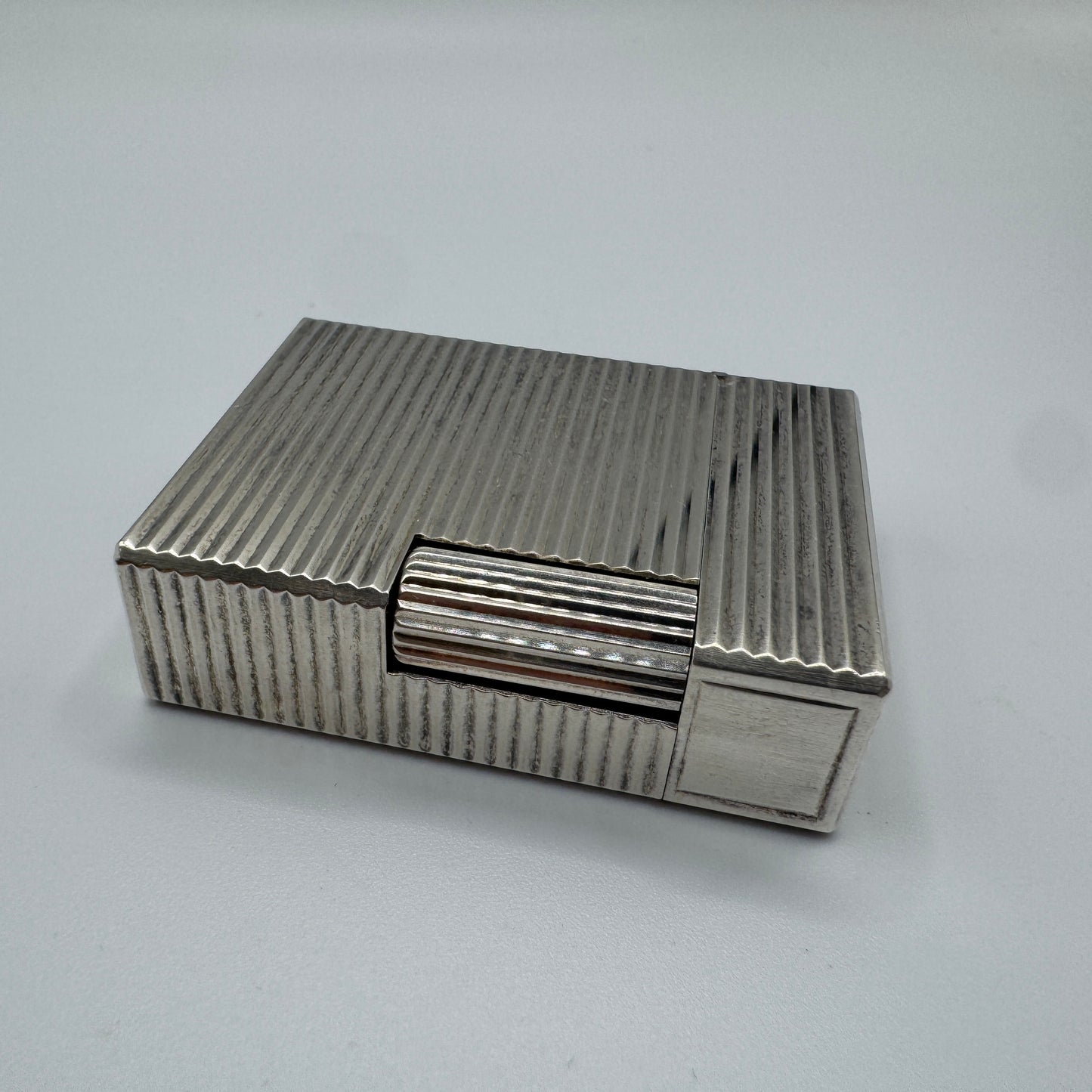 Briquet ancien DUPONT - Métal argenté