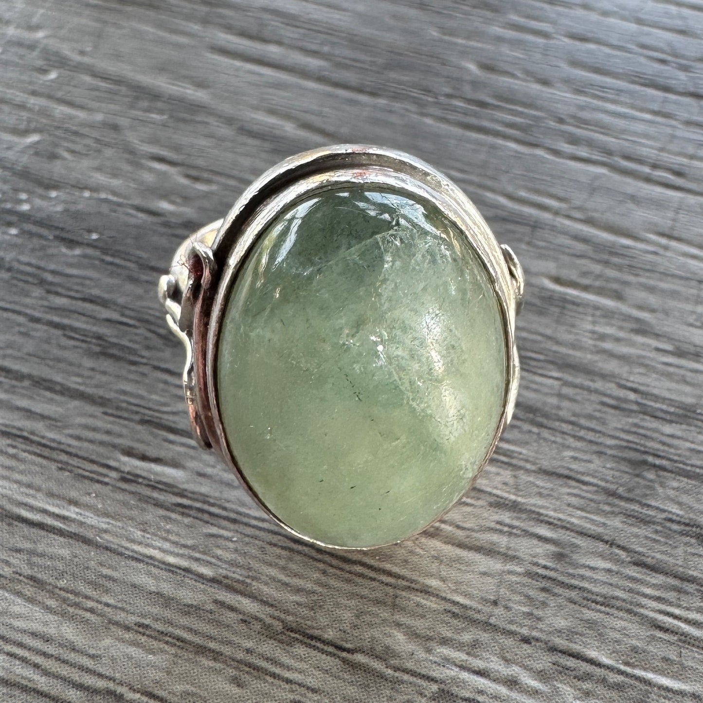 Bague en argent et pierre