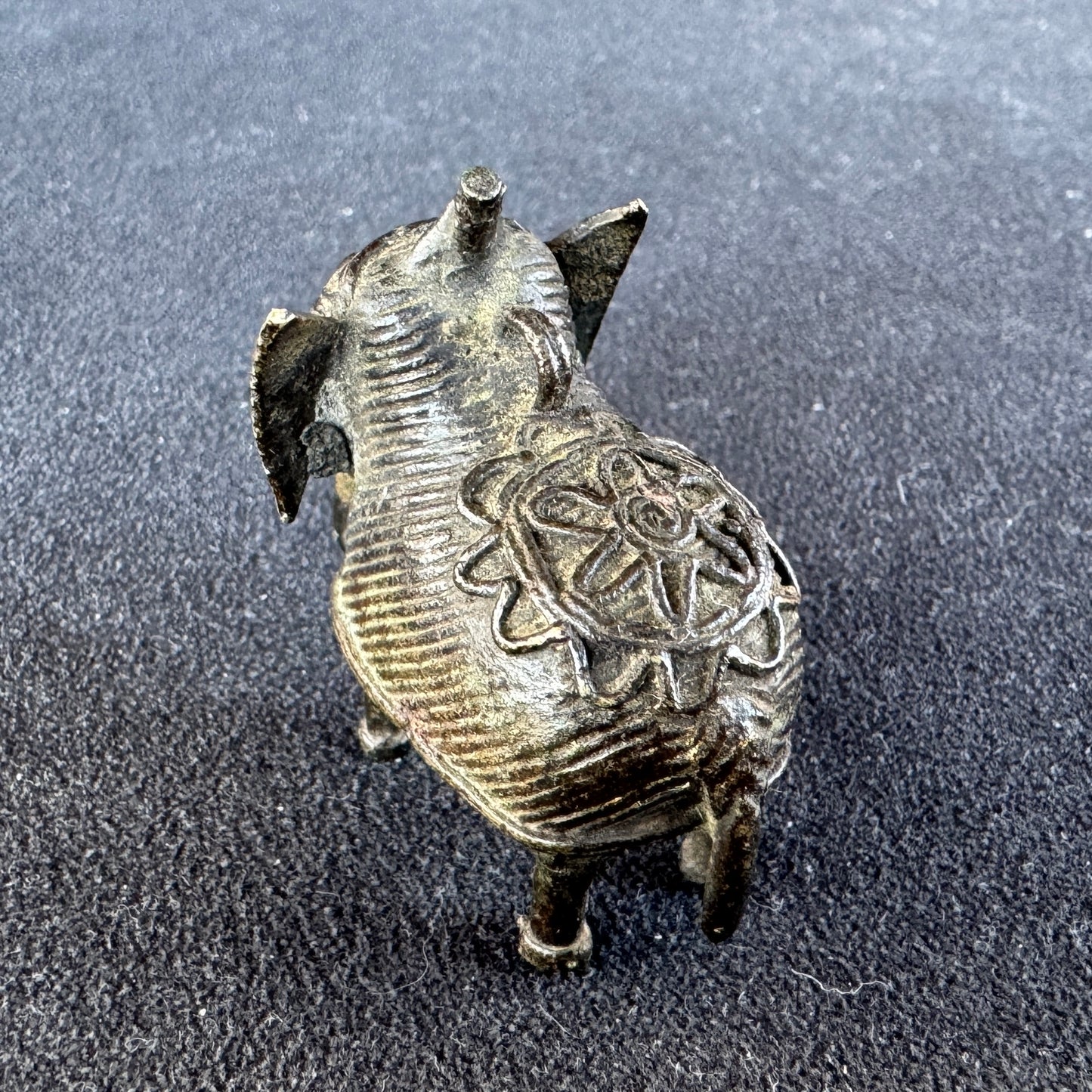 Bronze dhokra ancien Éléphant - INDE