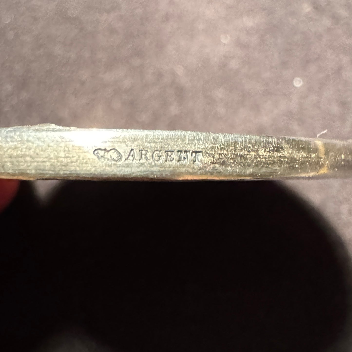 Médaille ancienne en argent « le potager » par Rivet