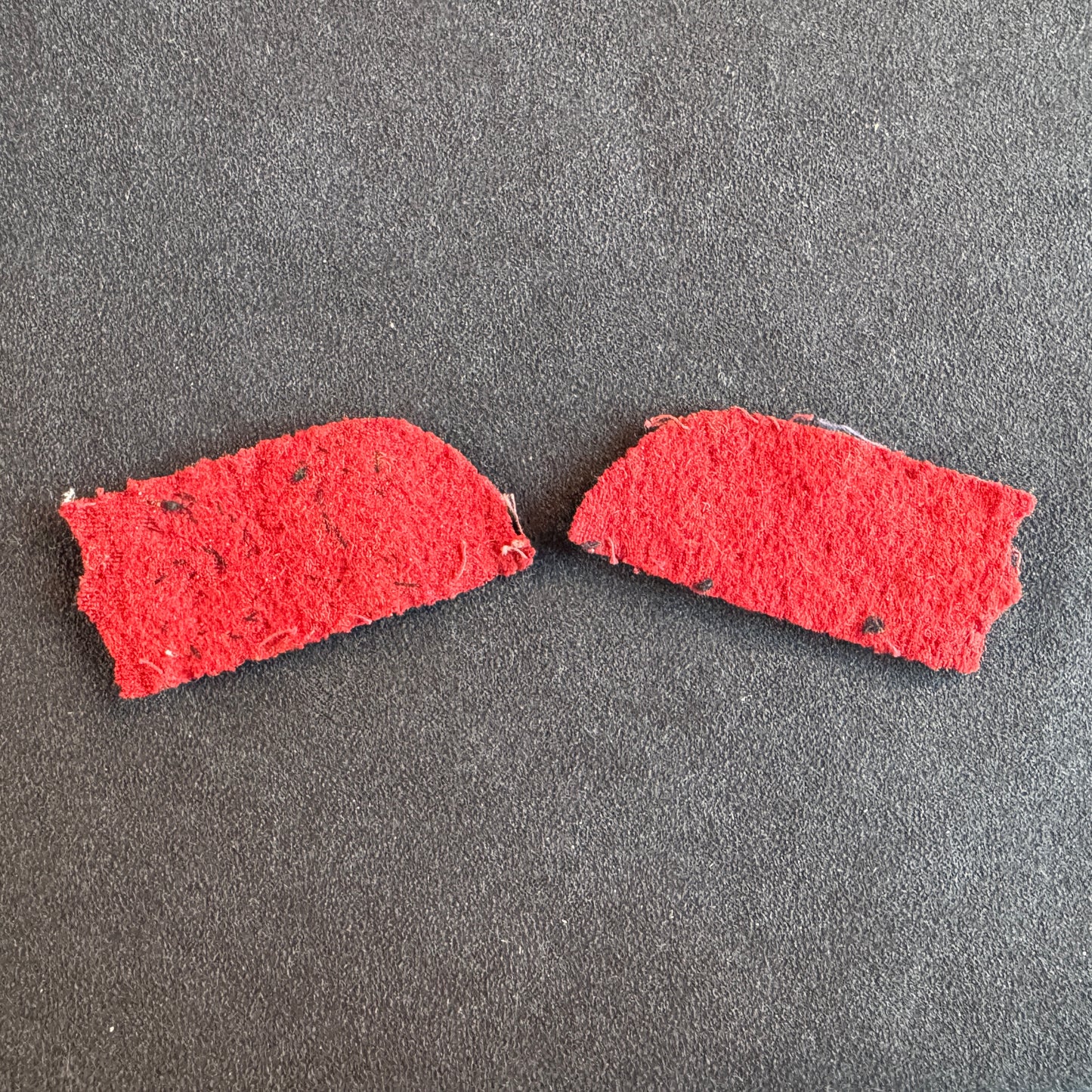 Pattes de col troupe du 26e RI guerre 1914-18
