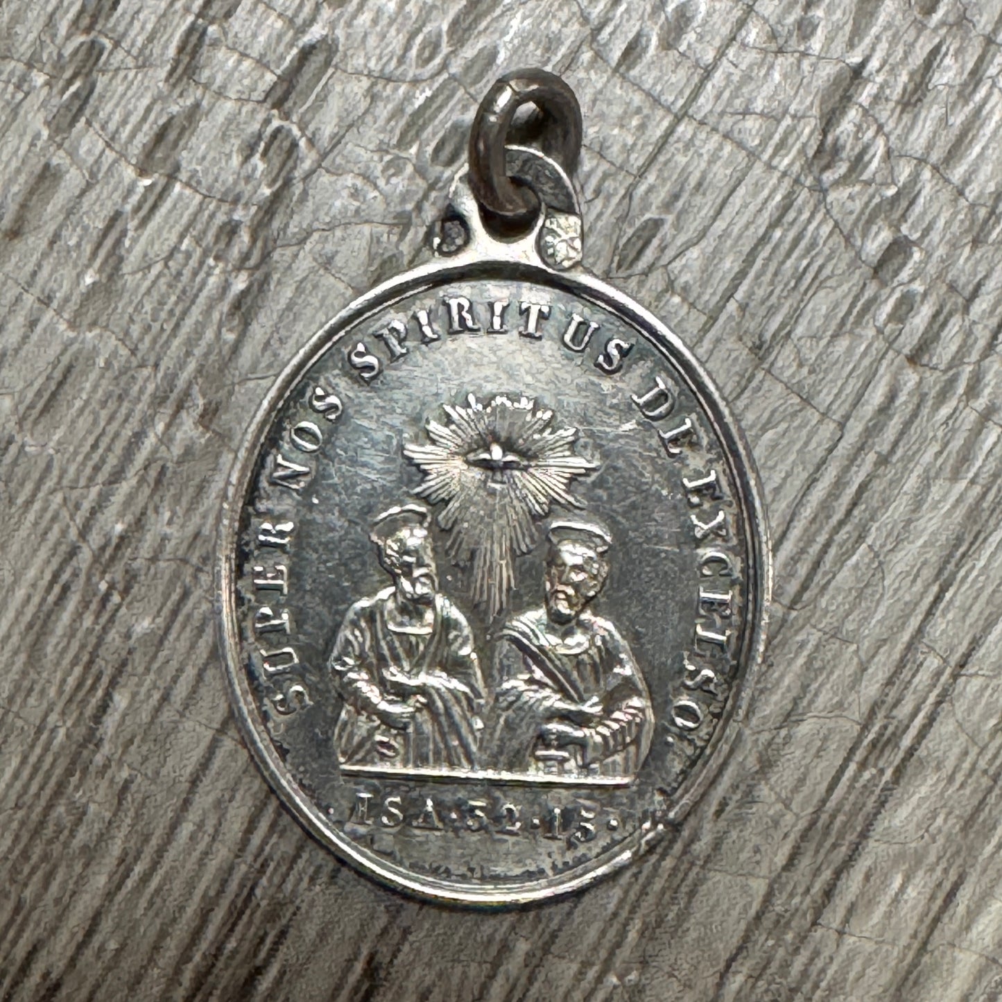 Médaille religieuse ancienne en argent « Pape Grégoire XVI »