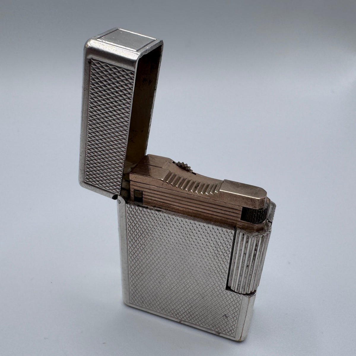 Briquet ancien DUPONT - Métal argenté