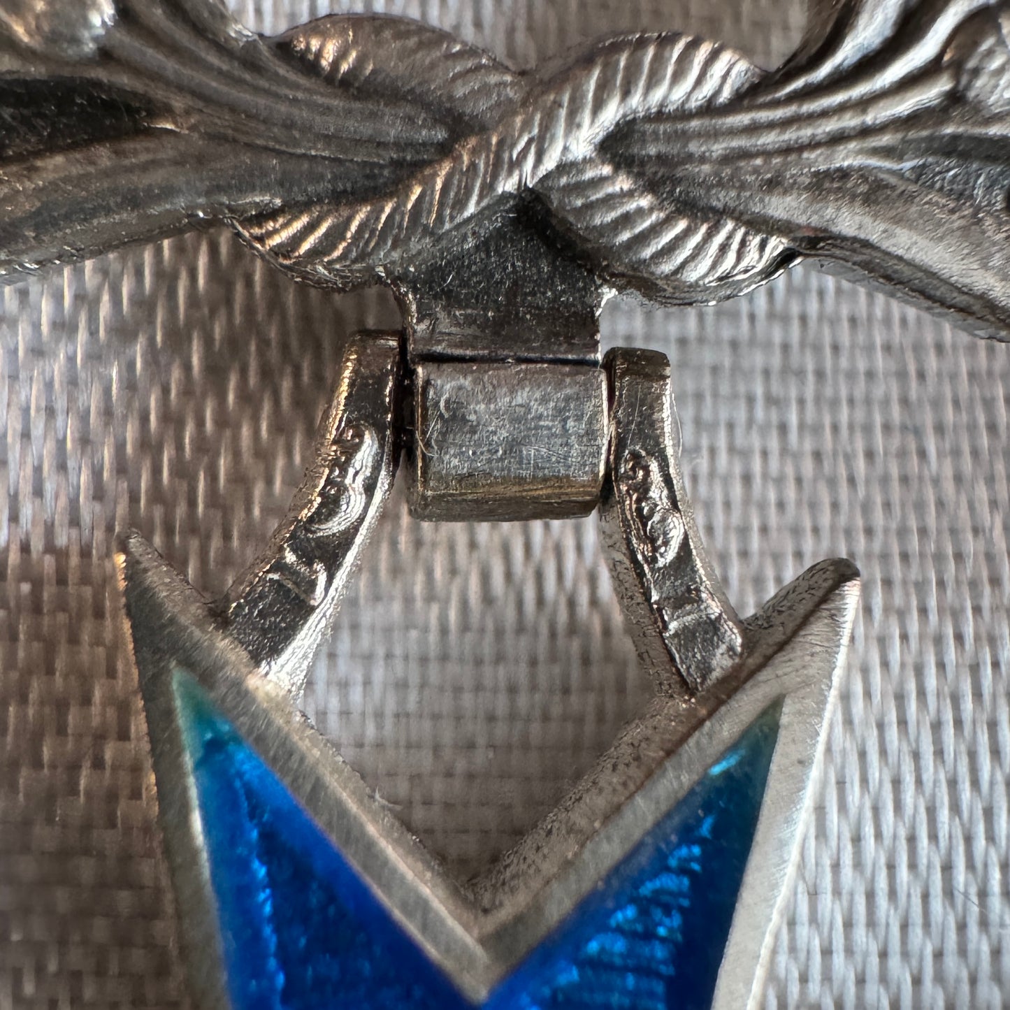 Médaille décoration civile en argent - « croix ordre du mérite »
