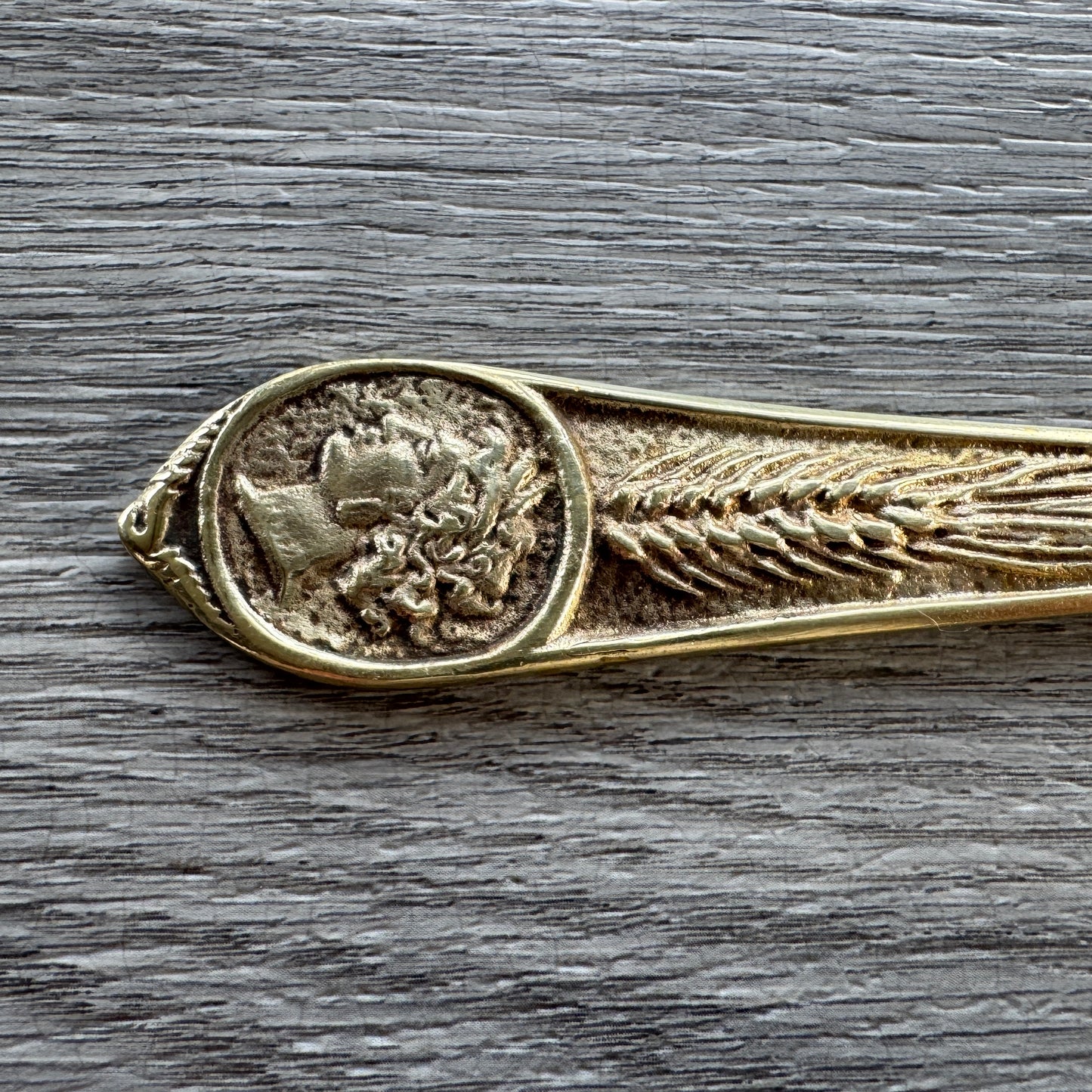 Coupe papier ancien en bronze - Max Le Verrier