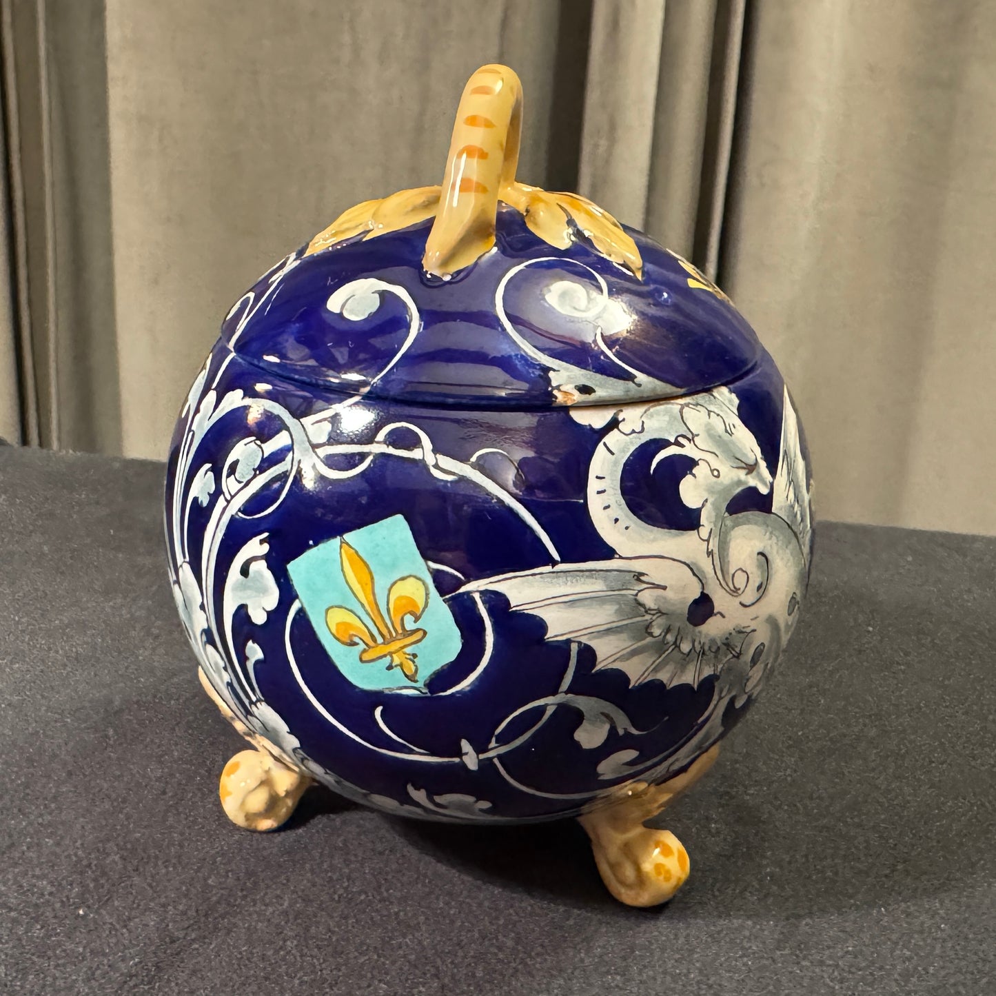 Boîte ancienne Ulysse Blois Balon - « salamandre François 1er »