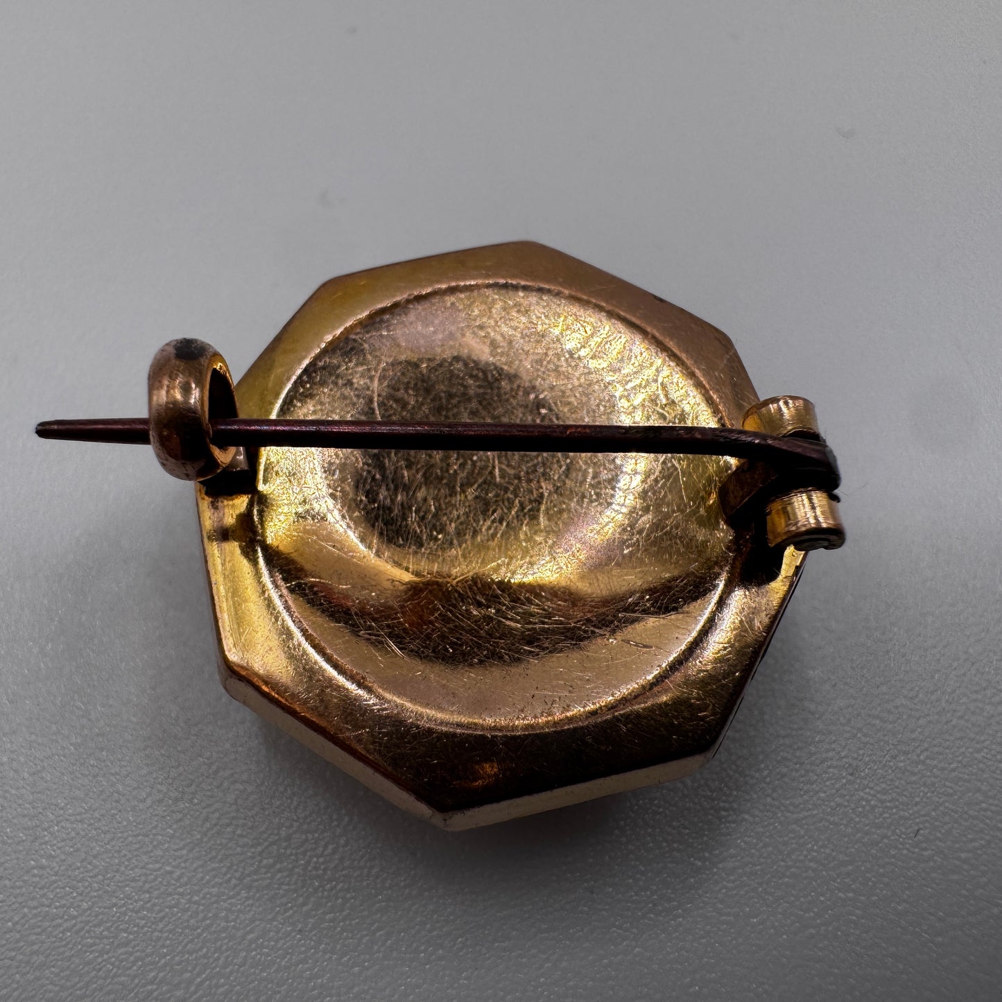 Broche ancienne vers 1900 - plaqué or