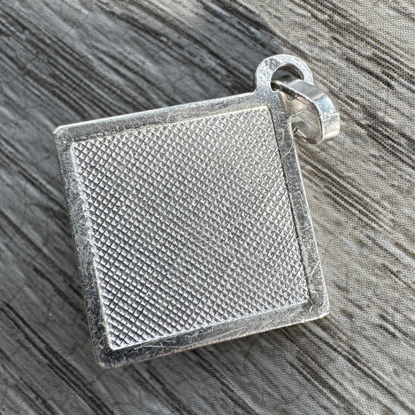 Pendentif ancien « points Cardinaux » - argent massif