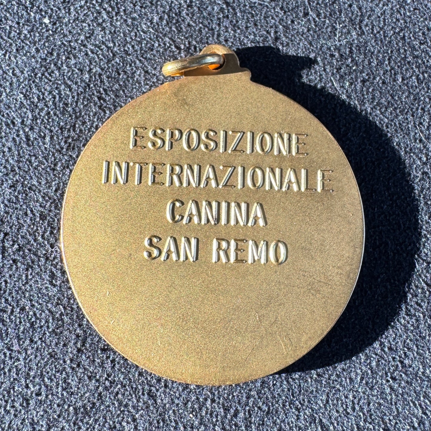 Medaille ancienne - Exposition canine Internationale de SAN REMO