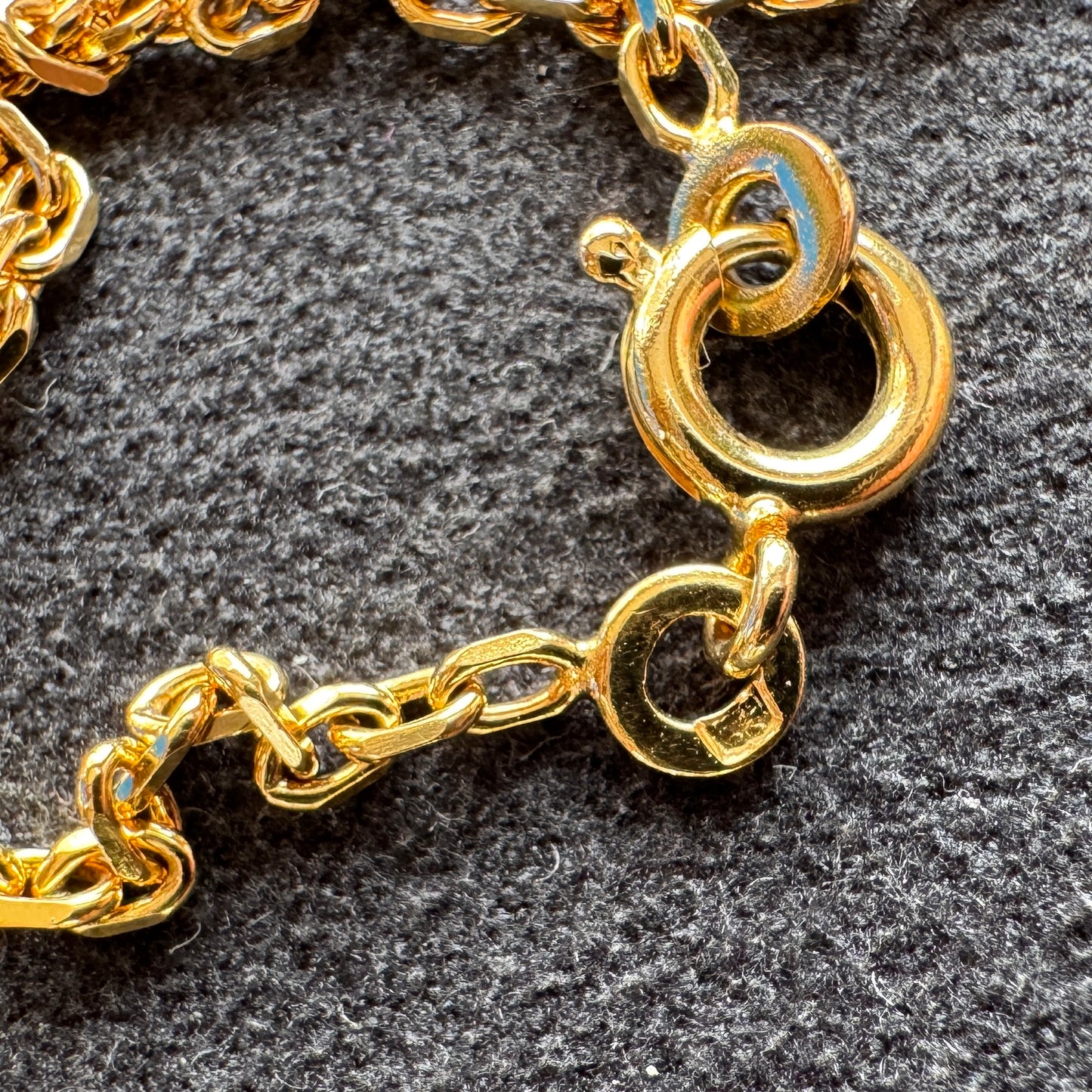 Collier ancien plaqué or - années 50