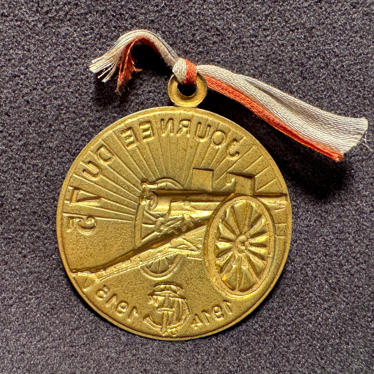 Médaille patriotique militaire 1914-1915 « journée du canon de 75 »