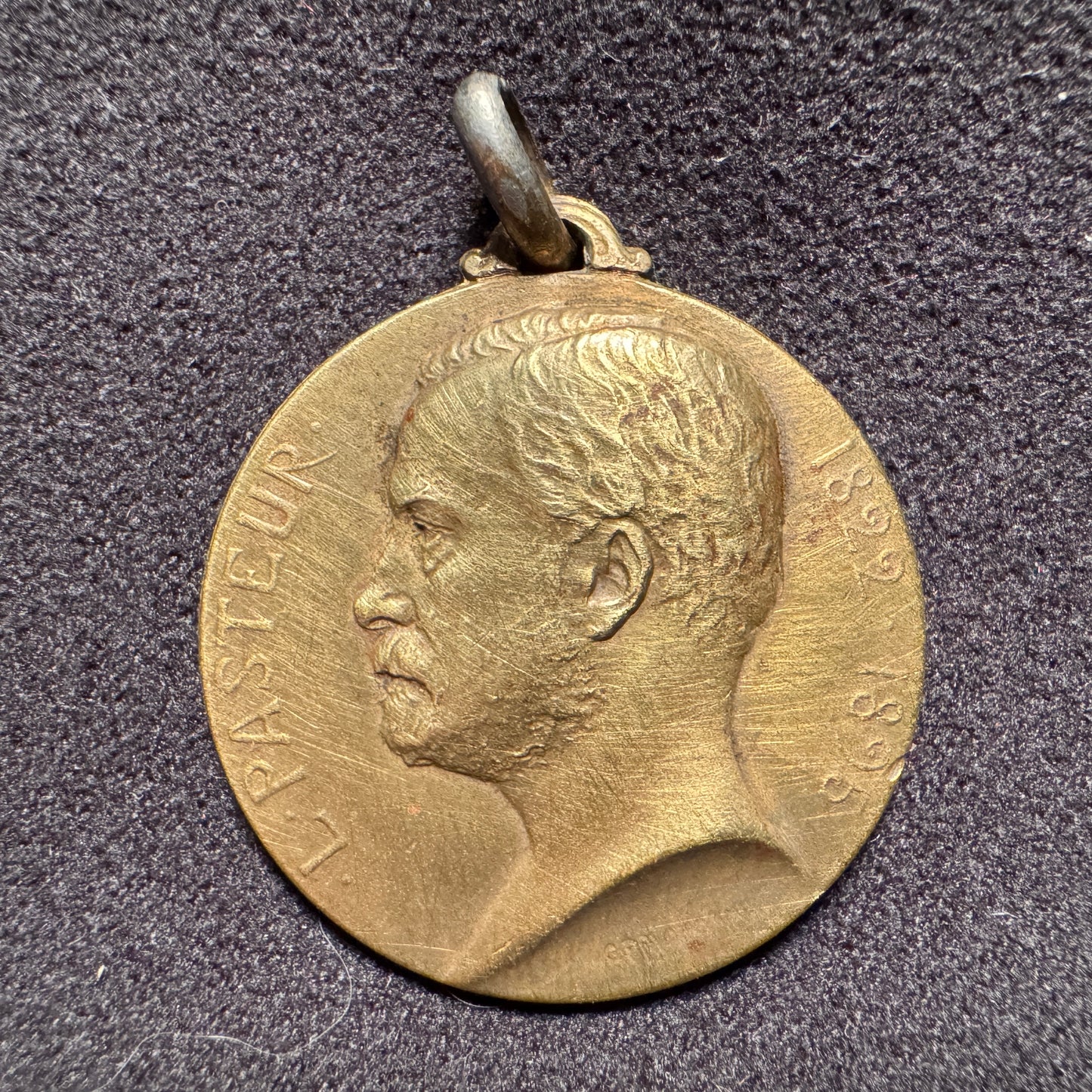 Médaille ancienne « centenaire de la mort de Louis Pasteur »