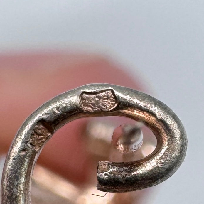 Broche ancienne Art Nouveau - vers 1900 - argent et vermeil