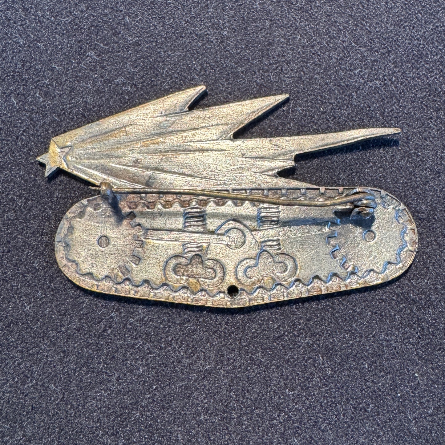 Insigne Général des Troupes motorisées / Char de combat 1940