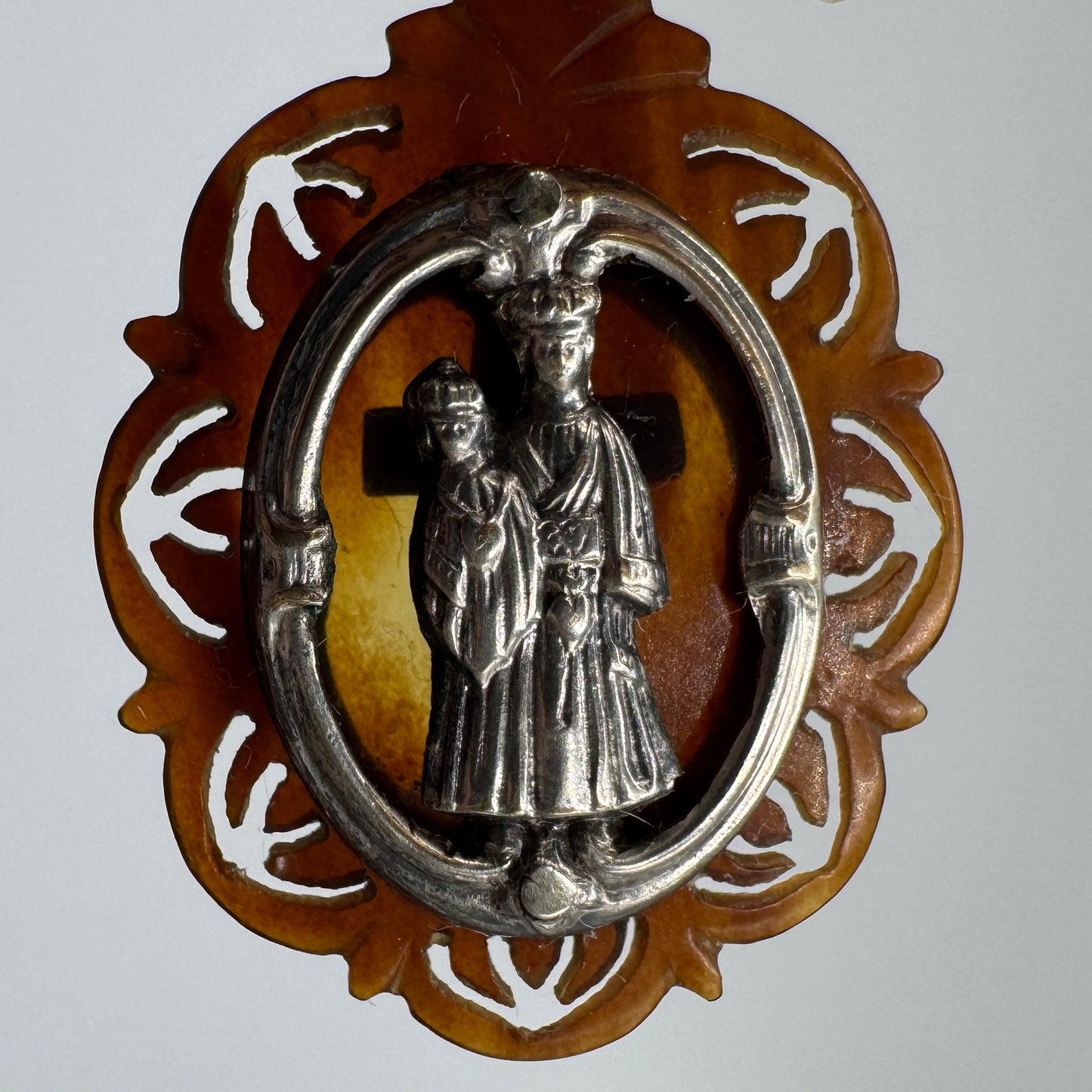 Rare Médaille religieuse ancienne XIXe « Notre Dame d’arcachon »