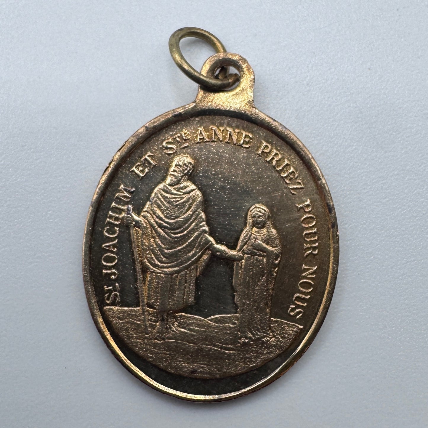 Medaille religieuse ancienne « ange gardien »