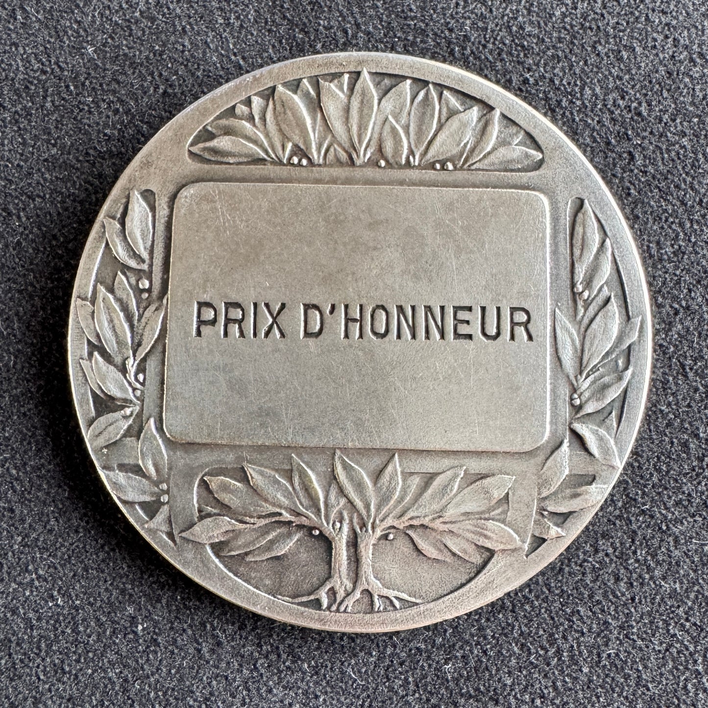 Medaille ancienne en bronze « Boxer club de France - Strasbourg »