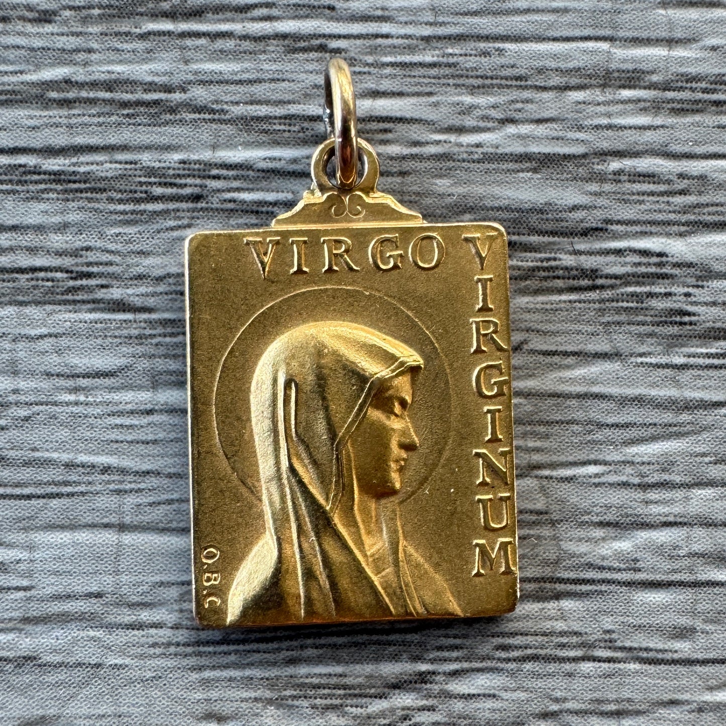 Médaille religieuse ancienne - Virgo Virginum