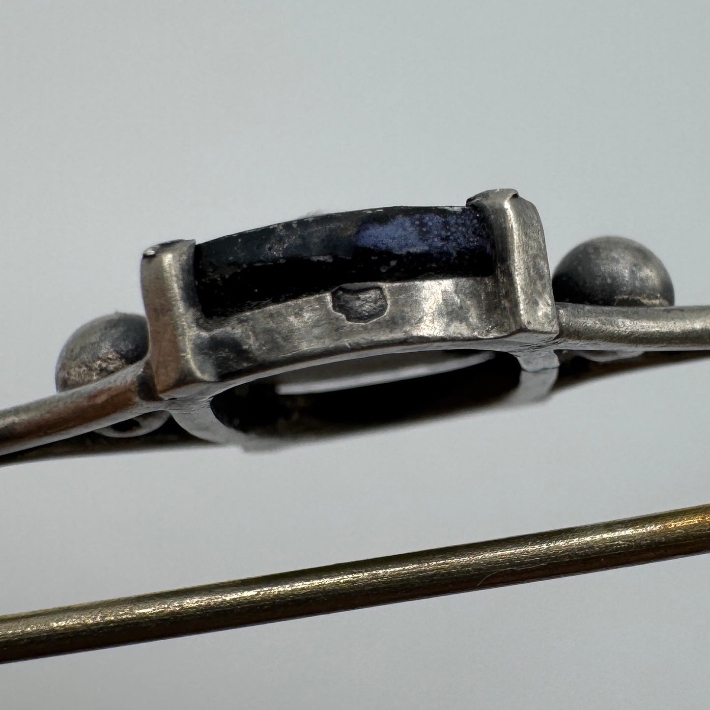 Rare broche ancienne en argent « Franc Maçonnerie »