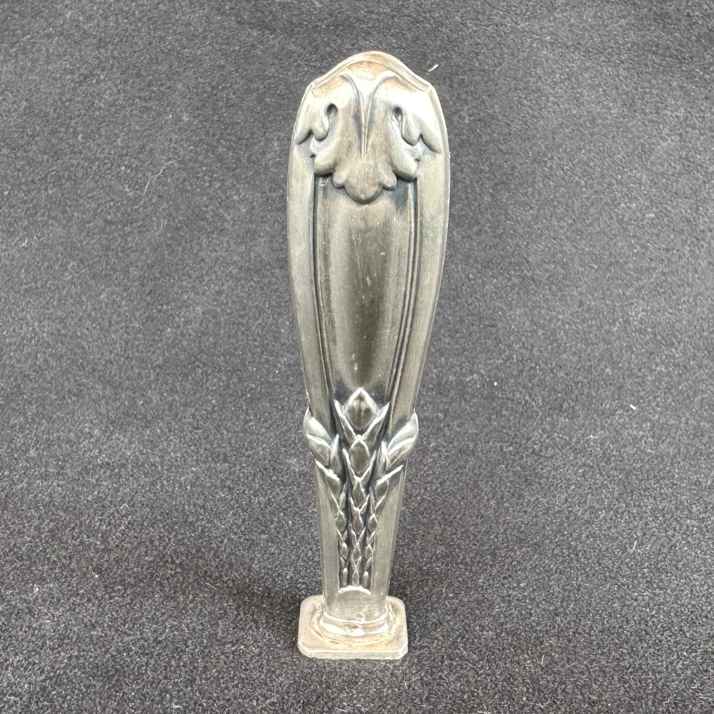 Cachet Sceau ancien Art Nouveau en Argent - « décor épi de blé »