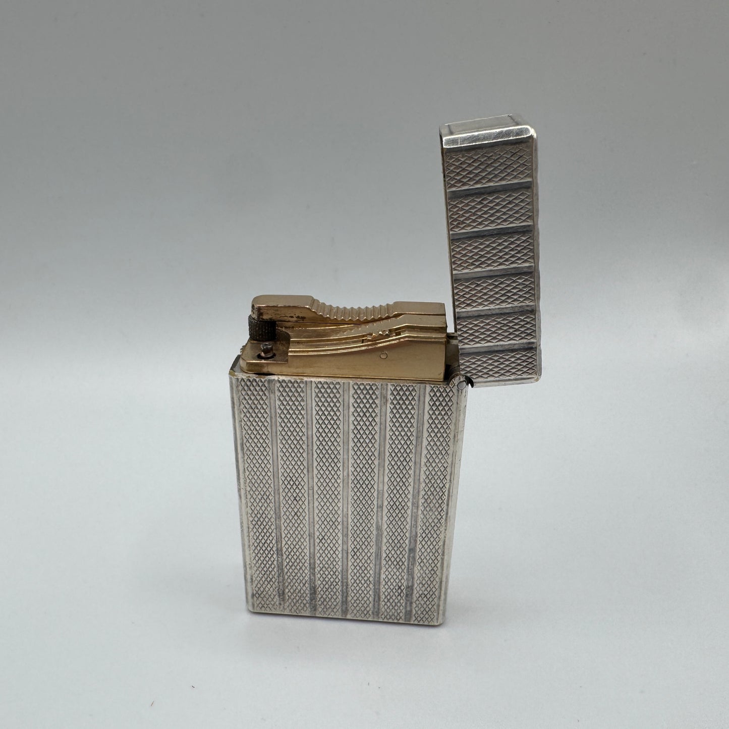 Briquet ancien DUPONT - Métal argenté