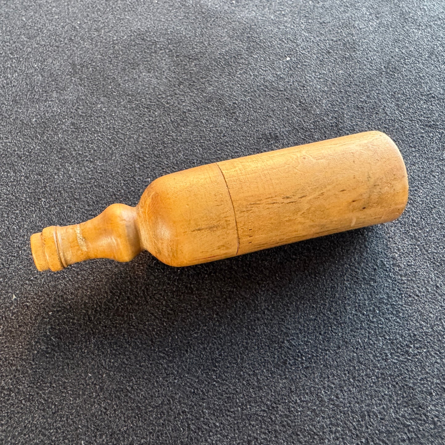 Jeu de dés ancien miniature - boîte bouteille