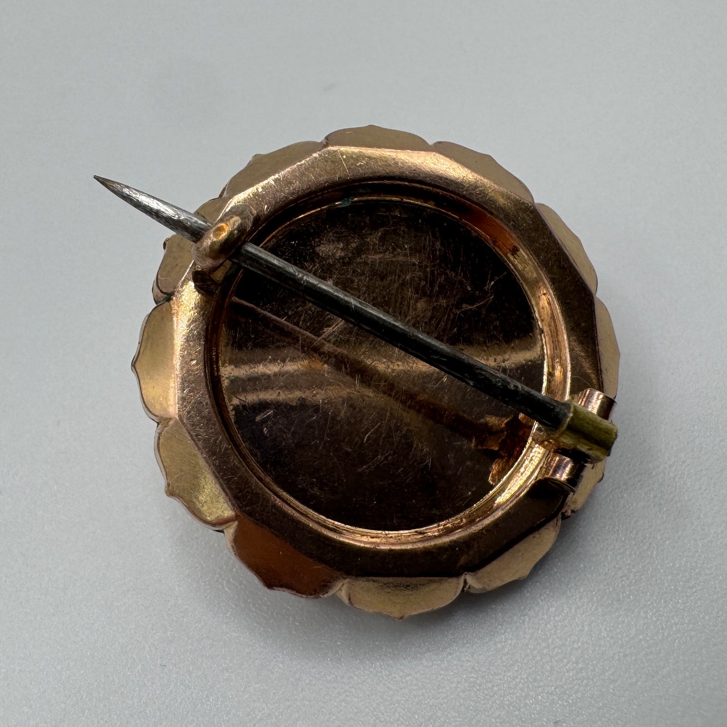 Broche ancienne vers 1900 - plaqué or