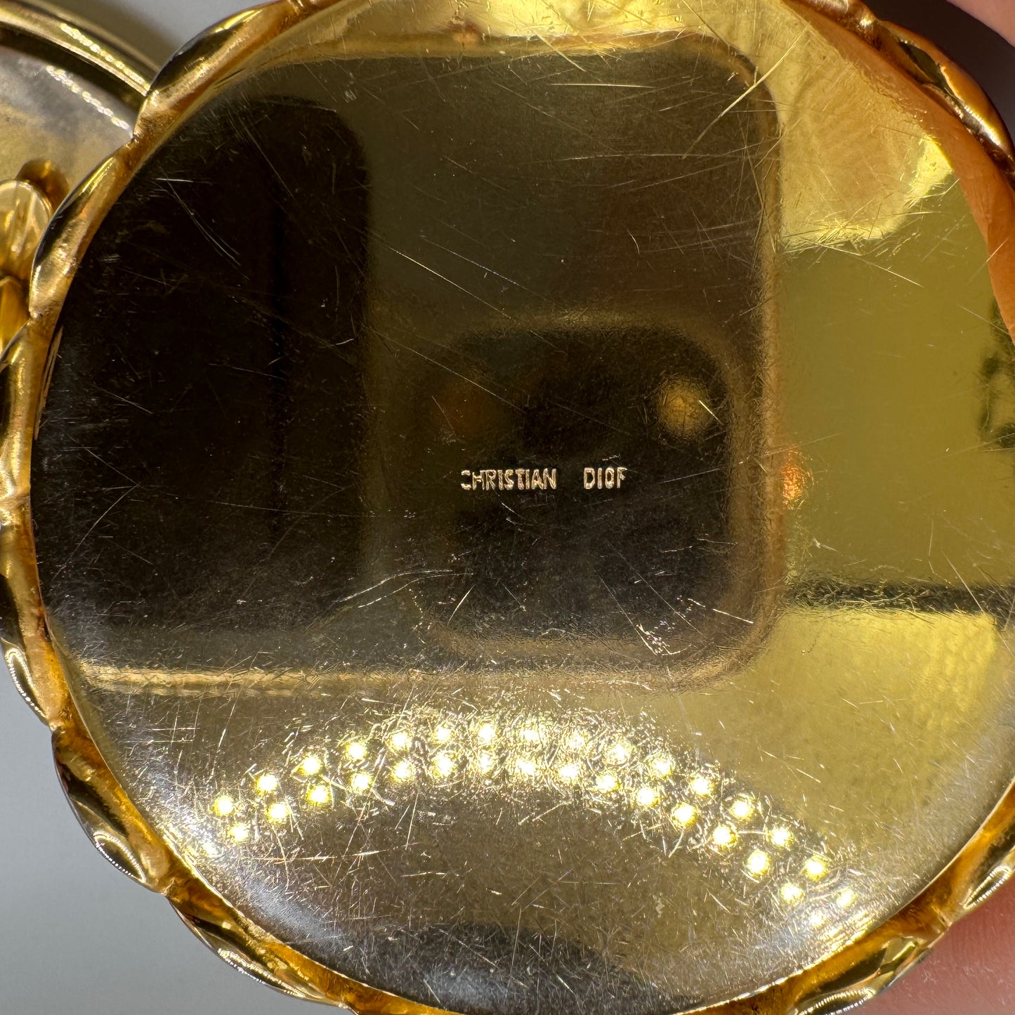 boîte ancienne « grains de café » - CHRISTIAN DIOR