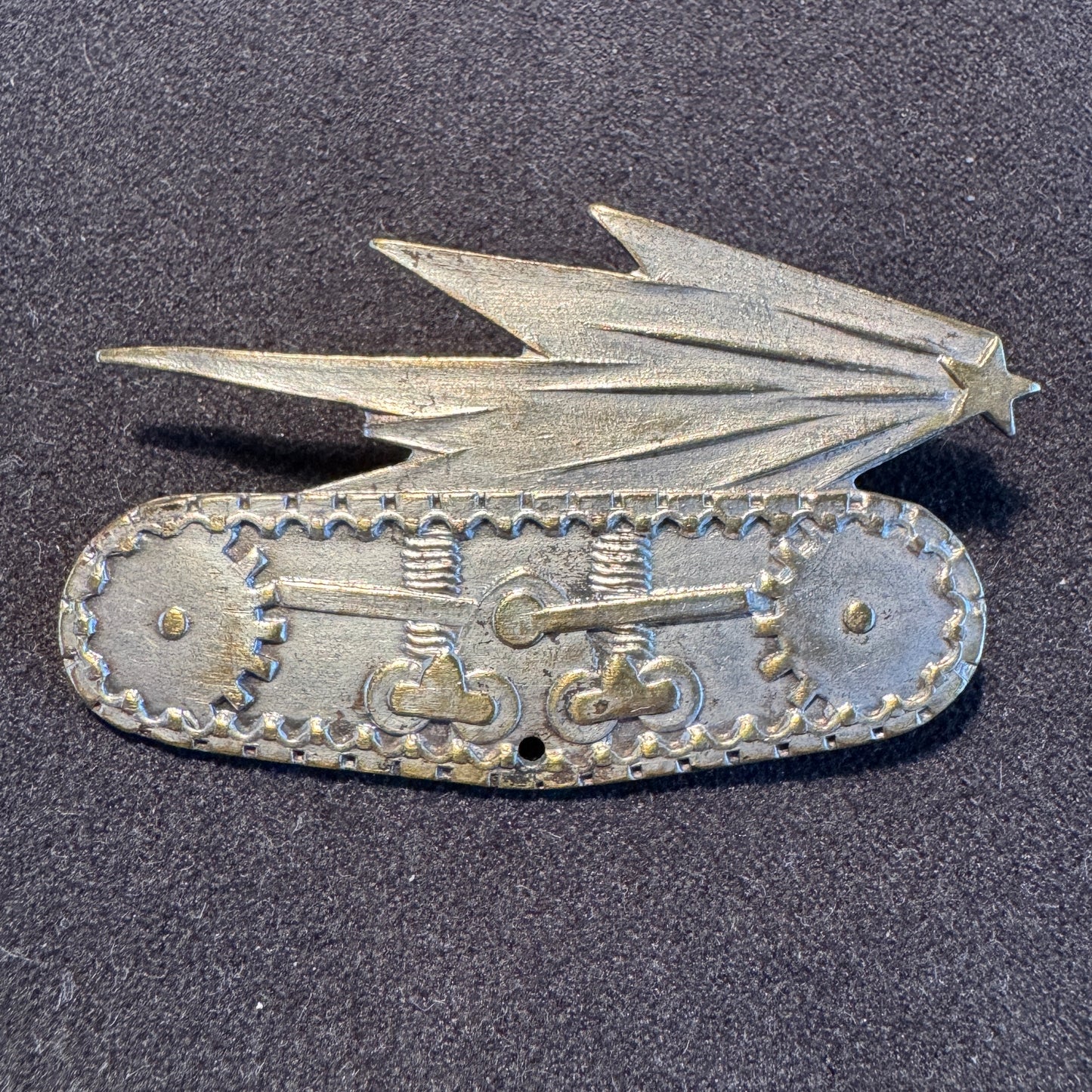 Insigne Général des Troupes motorisées / Char de combat 1940