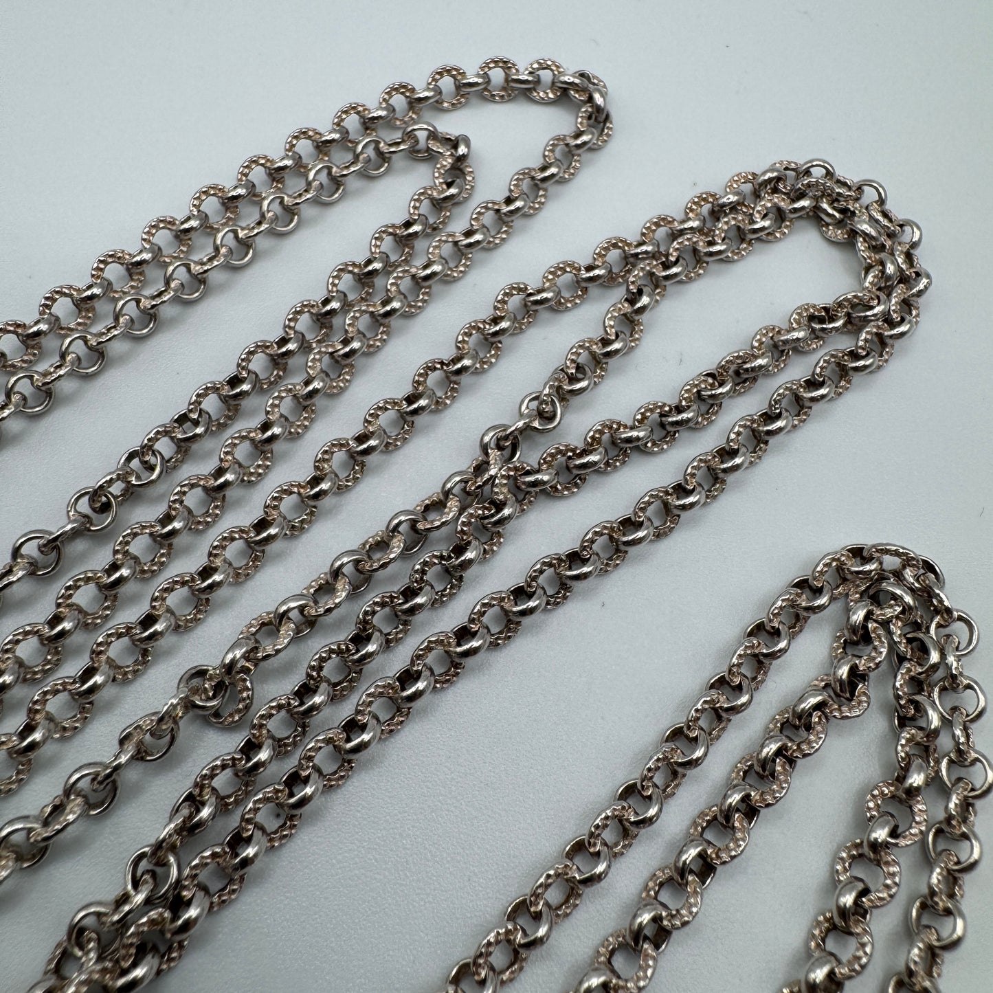Superbe Sautoir ancien - Argent massif