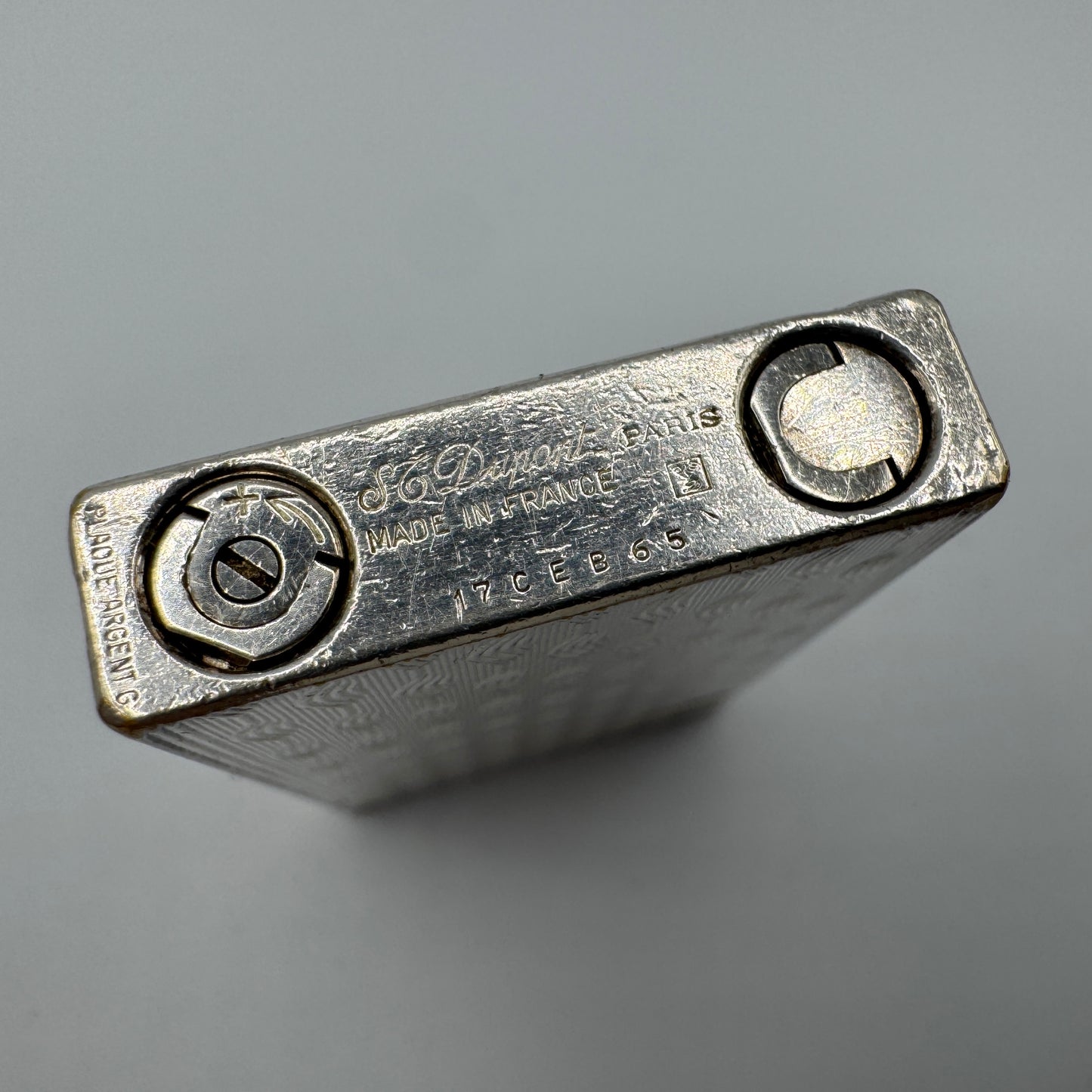 Briquet ancien DUPONT - Métal argenté