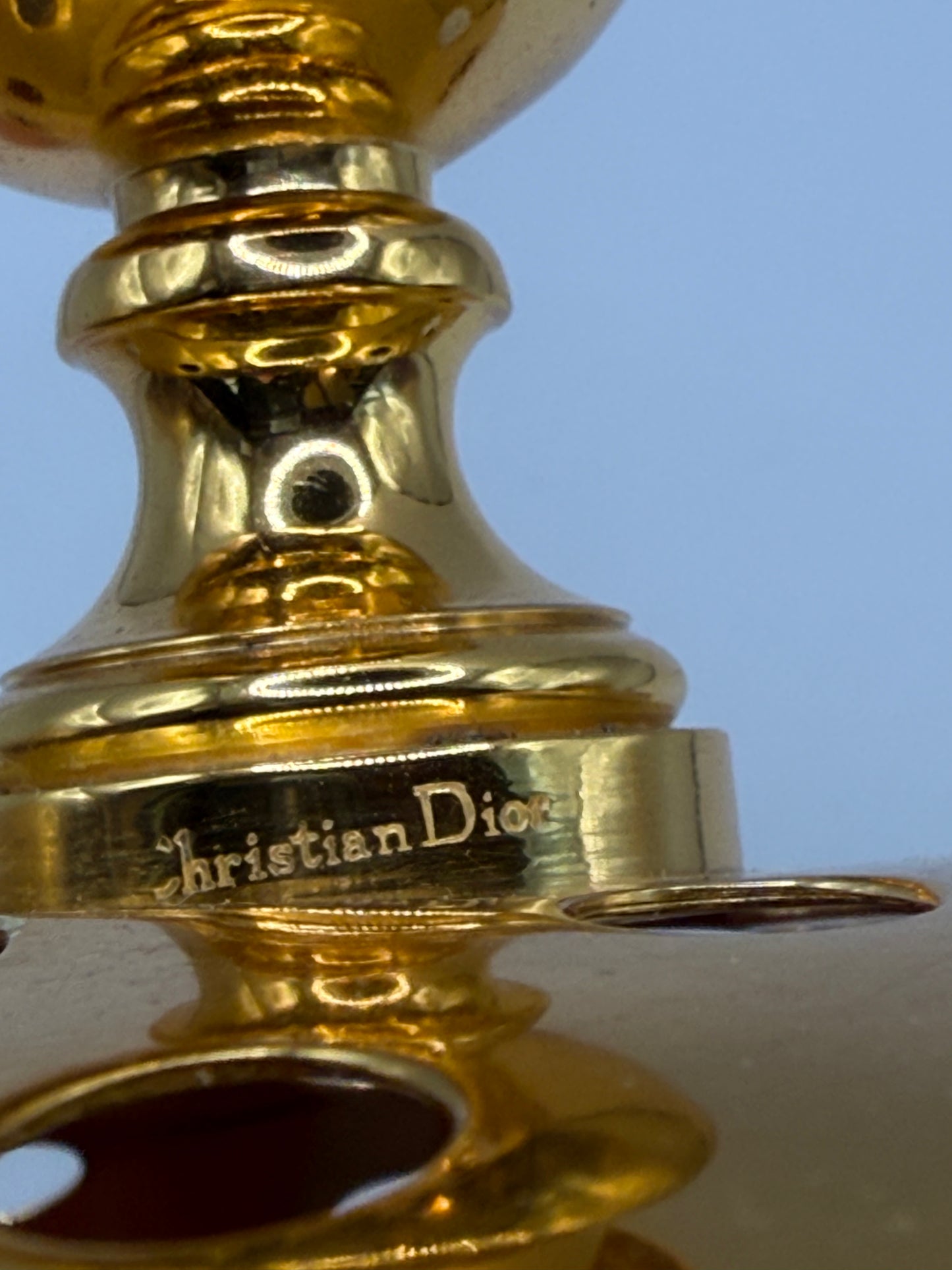Paire de bougeoirs Christian Dior
