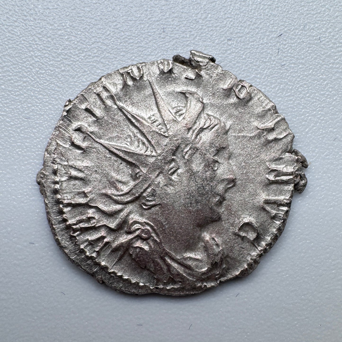 Monnaie  romaine ancienne antoninien billon - Prince Valérien